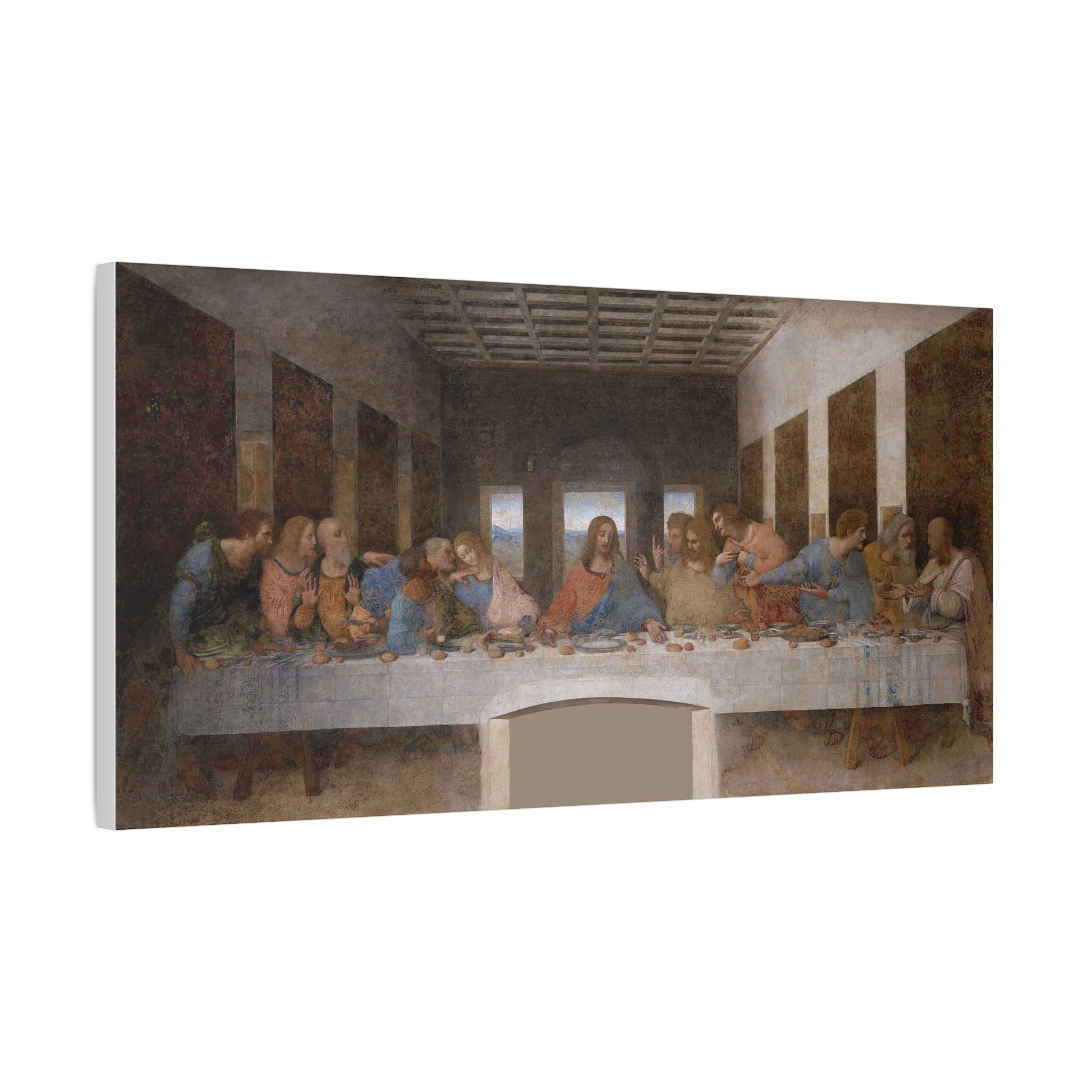 The Last Supper Canvas Religious Wall Art Print, Matte Canvas, Home Decoration, Gift for Art Lovers