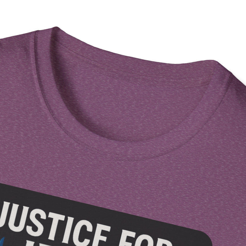 Justice for Iryna Unisex Softstyle T-Shirt, Protest T-Shirt, Statement Apparel