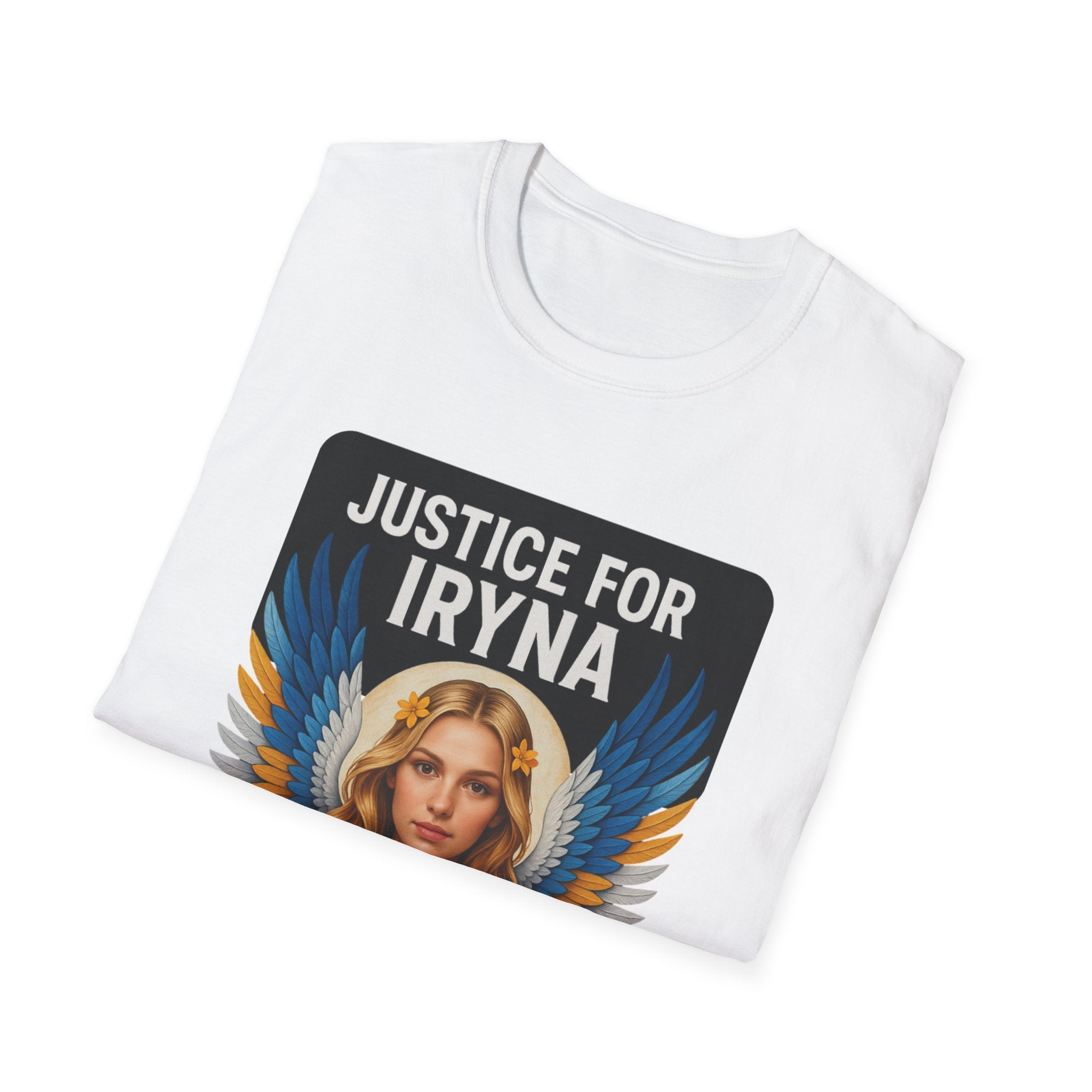 Justice For Iryna T-Shirt | Unisex Softstyle Tee, Activism Apparel, Statement Shirt