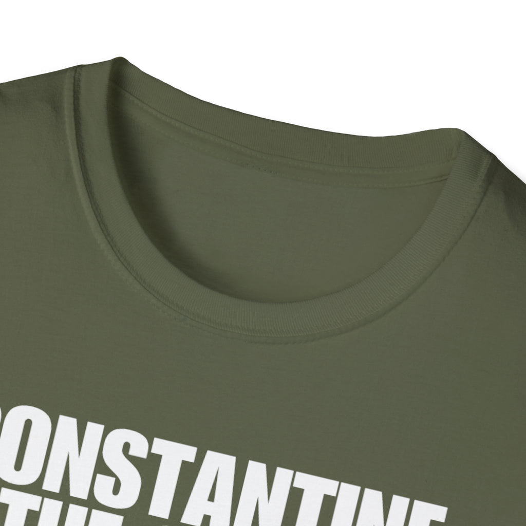 Constantine the Great Alt Design Softstyle Cotton Shirt T-Shirt