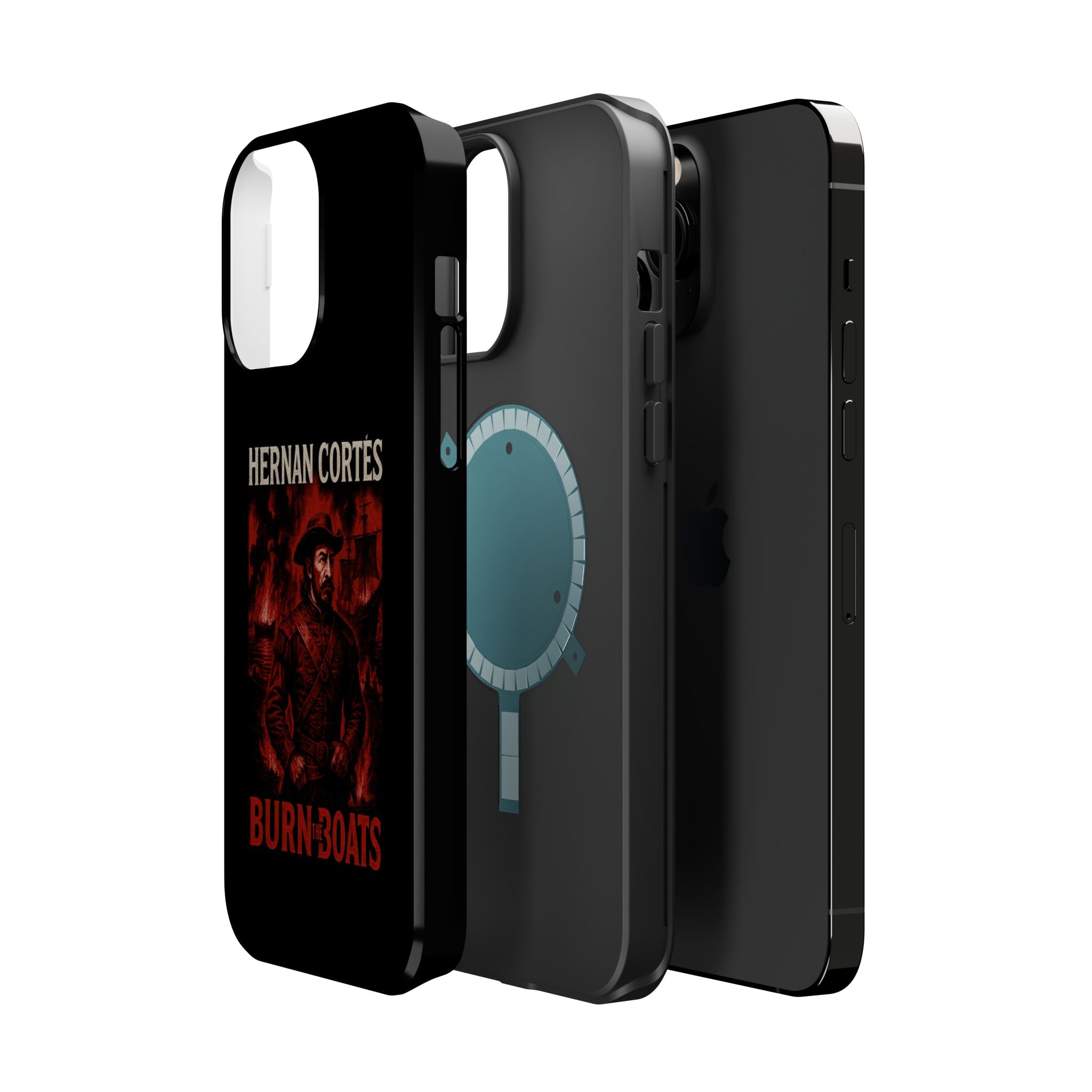 Hernan Cortes Impact-Resistant Magnetic Phone Case