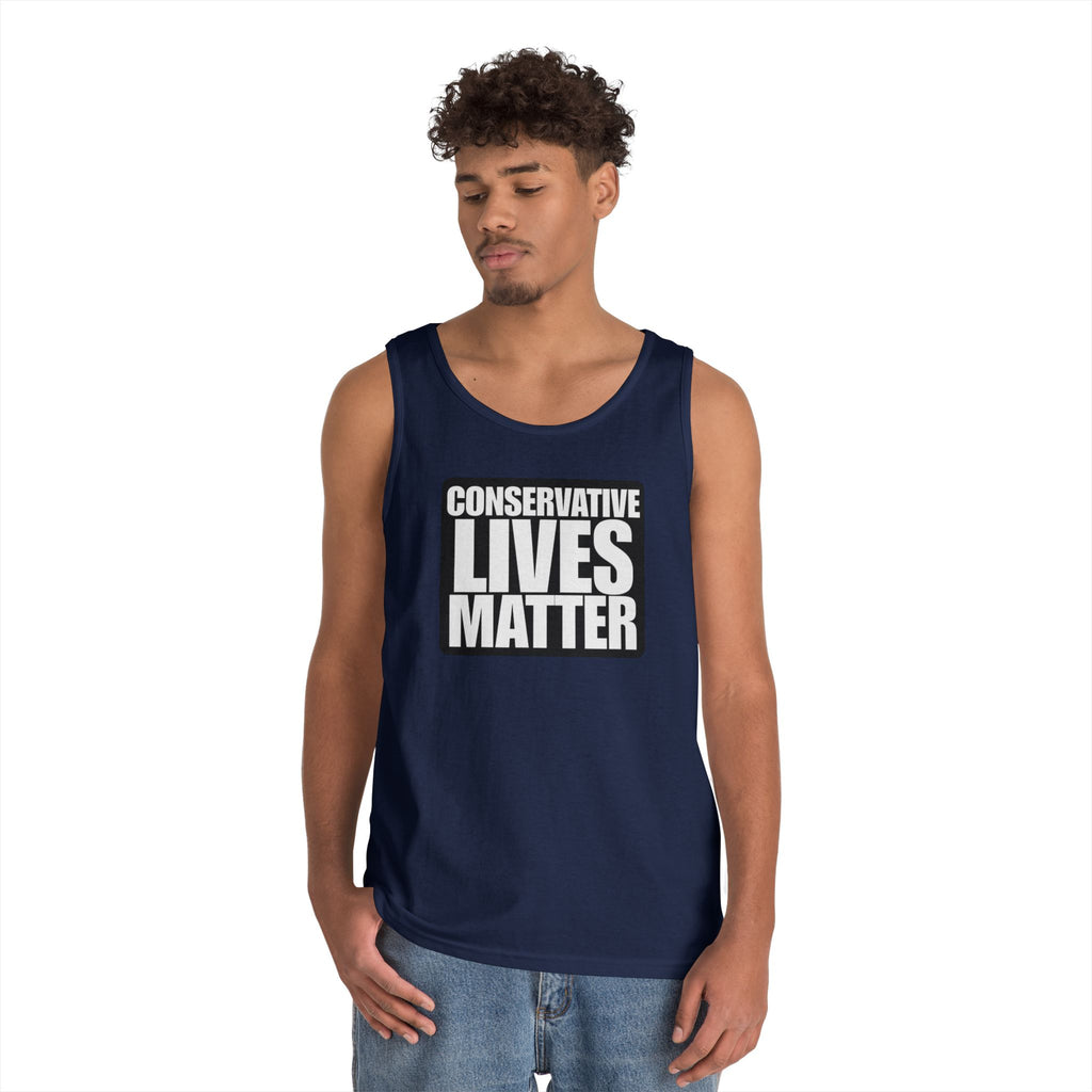 Conservative Lives Matter Alt Design Heavy Cotton Tank Top