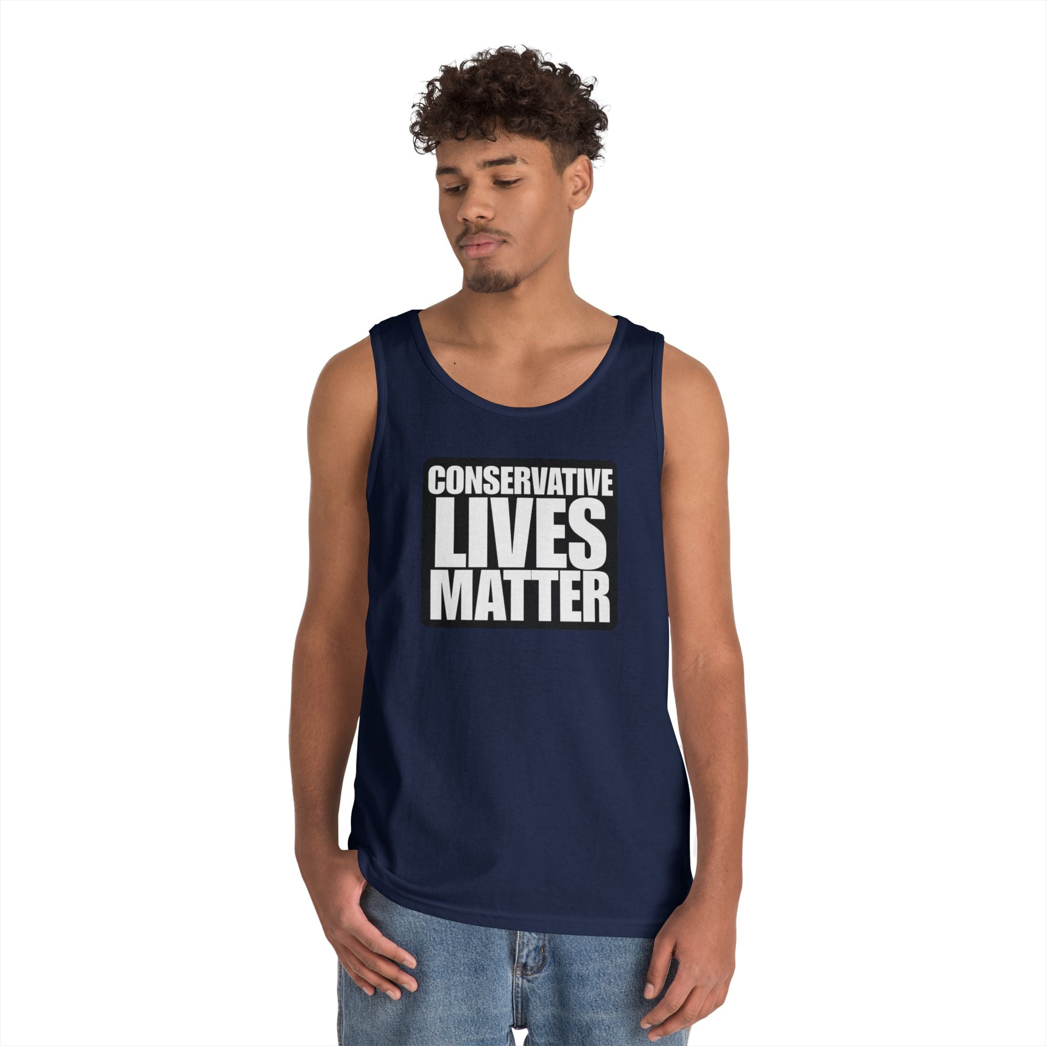 Conservative Lives Matter Alt Design Heavy Cotton Tank Top