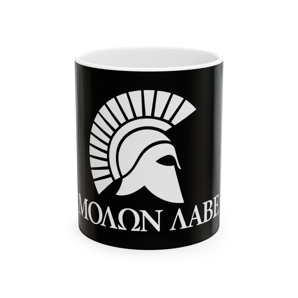 Molon Labe "Come and Take It!" in Greek Spartan Quote Ceramic Mug