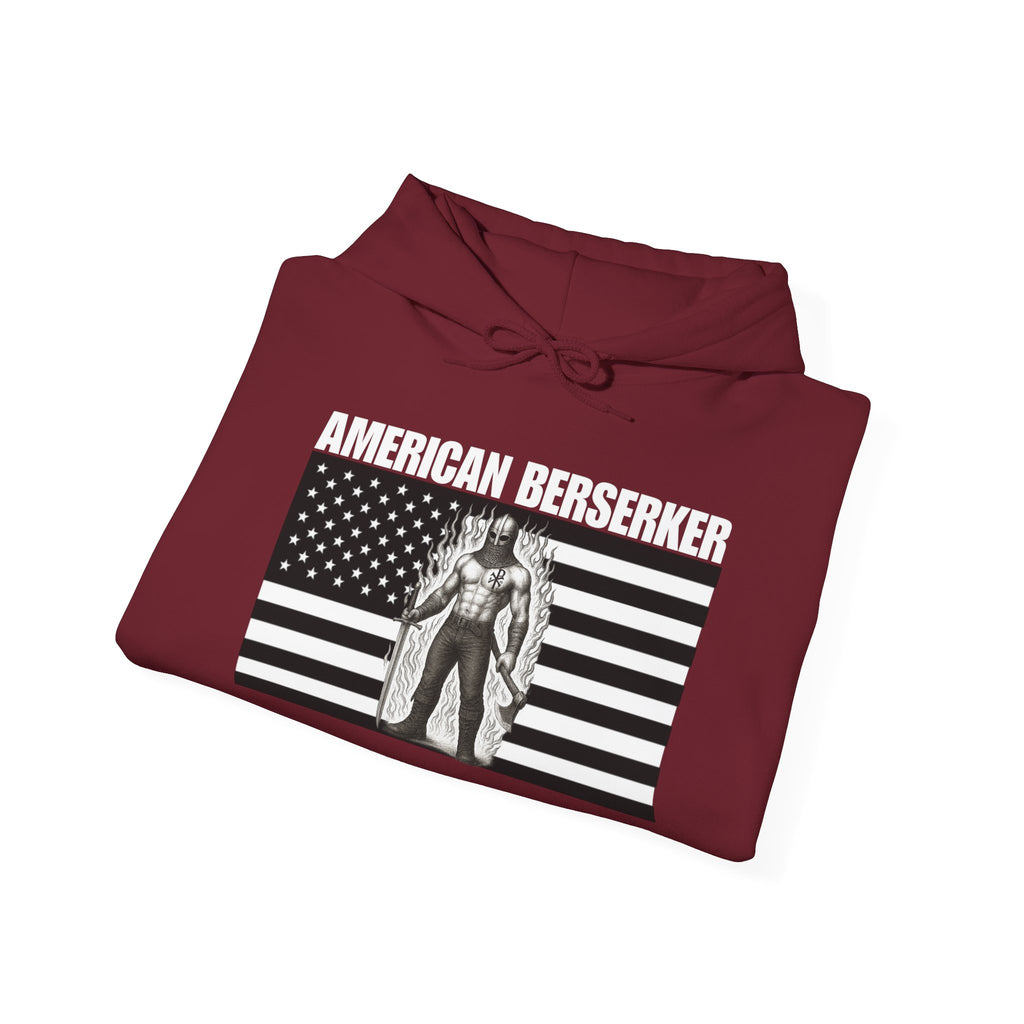 American Berserker Pull Over Hoodie Sweatshirt