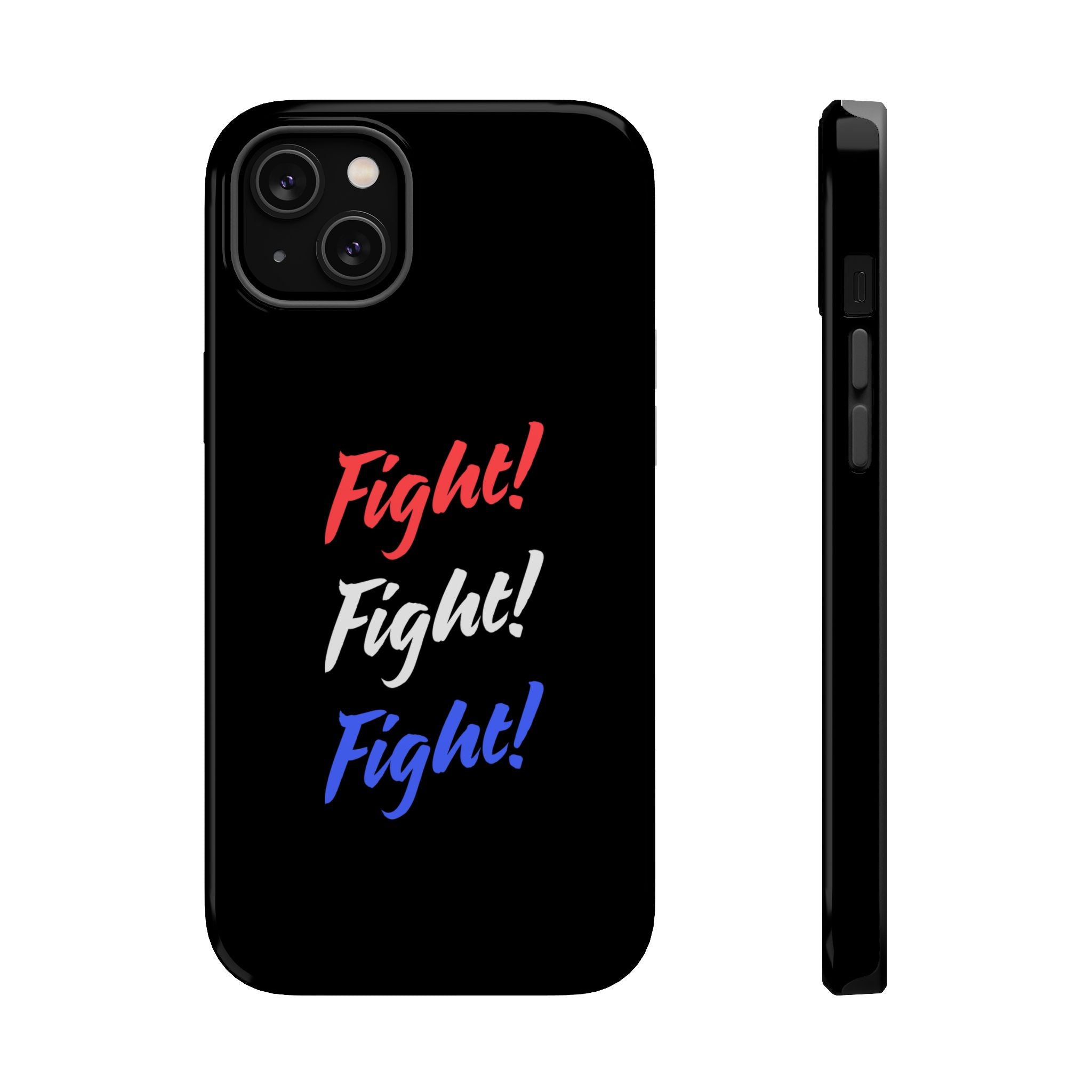 Magnetic Phone Cases, Motivational Phone Cover, Fight! Fight! Fight! Case, Personalized Phone Accessory, Unique Gift for Fighters