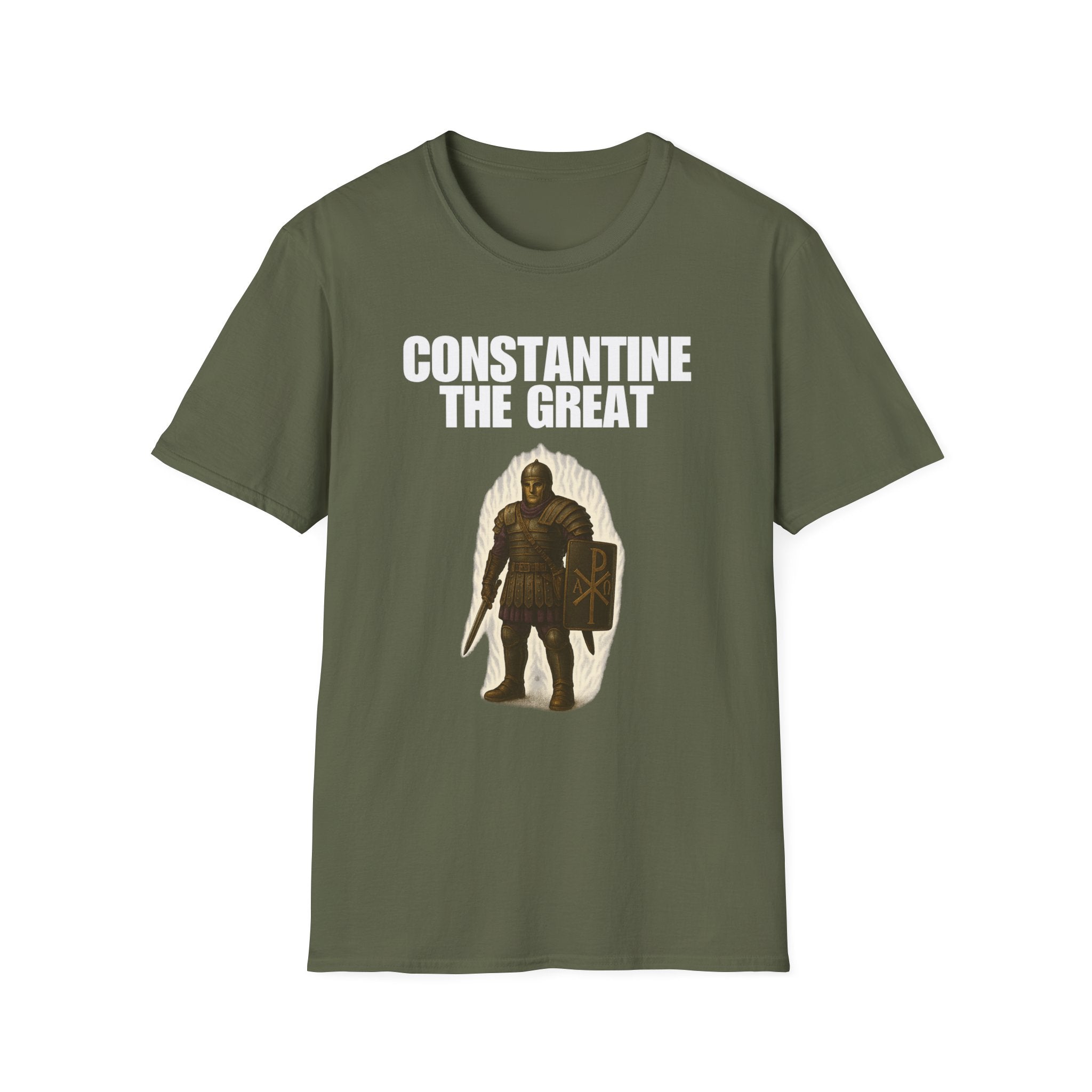 Constantine the Great Alt Design Softstyle Cotton Shirt T-Shirt