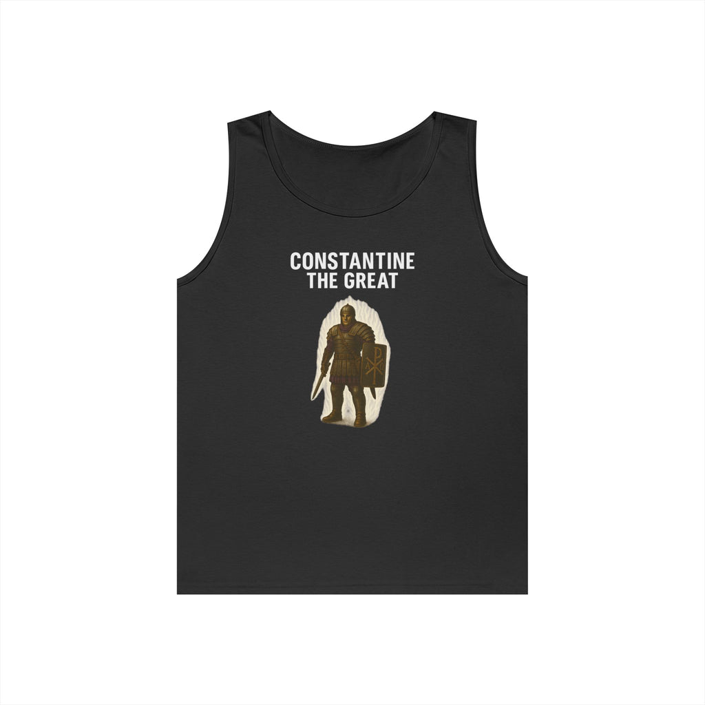 Constantine the Great Alt Design Heavy Cotton Tank Top