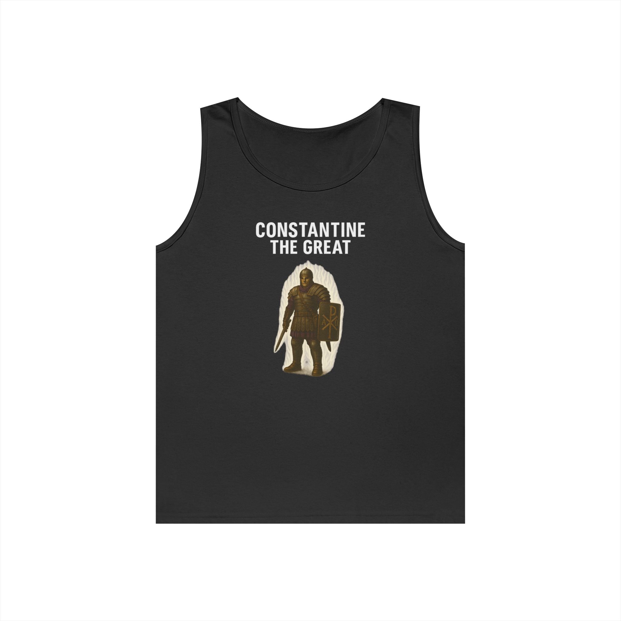 Constantine the Great Alt Design Heavy Cotton Tank Top