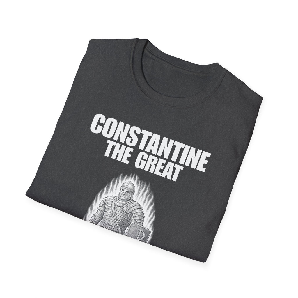 Constantine the Great White Design Unisex Softstyle T-Shirt