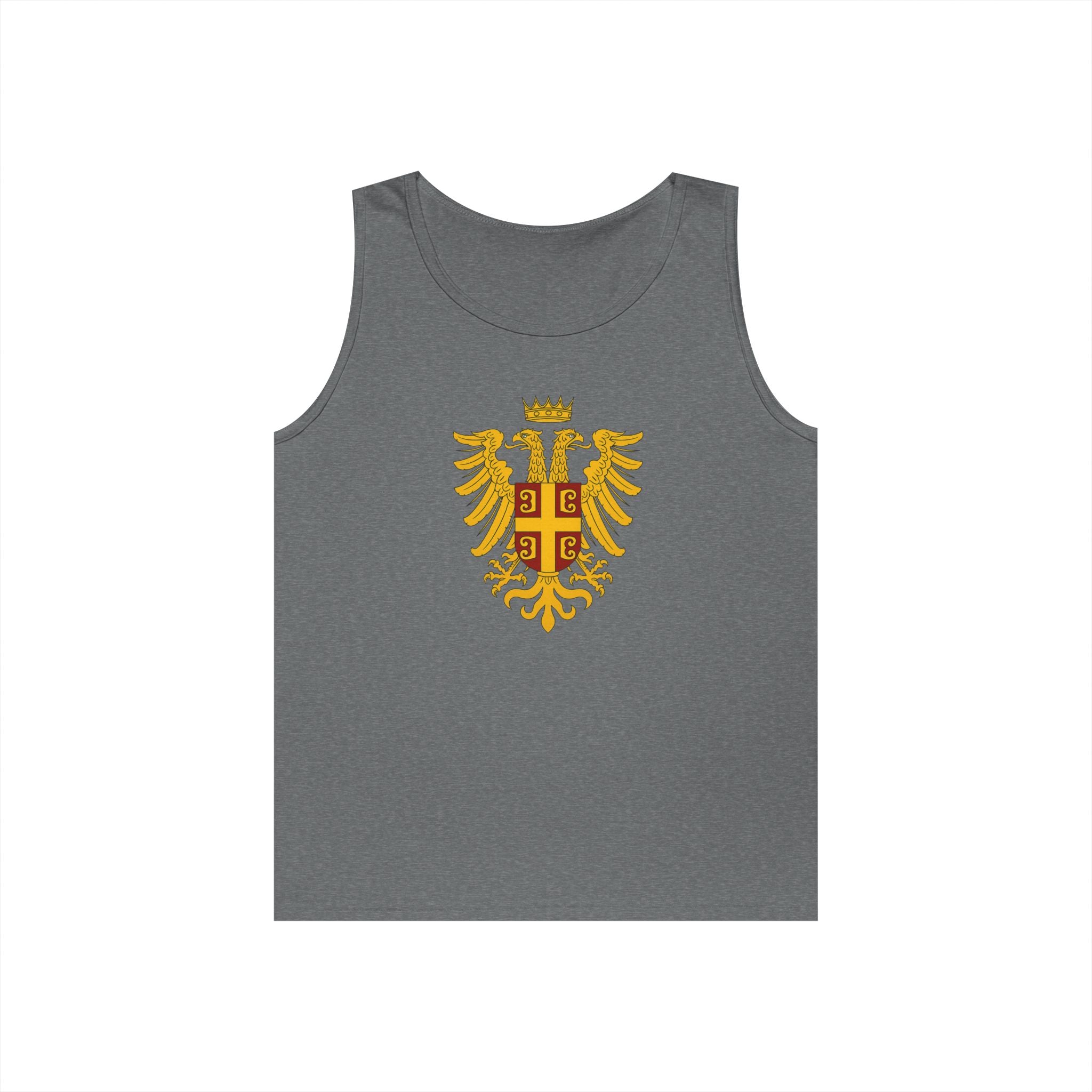 Byzantine Eagle Royal Crest Unisex Heavy Cotton Tank Top