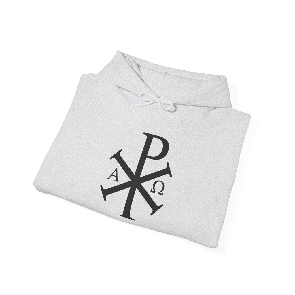 Pi Chi Rho Black Design Graphic Pull Over Hoodie Sweatshirt