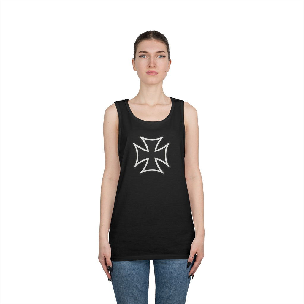 Teutonic Cross Heavy Cotton Tank Top