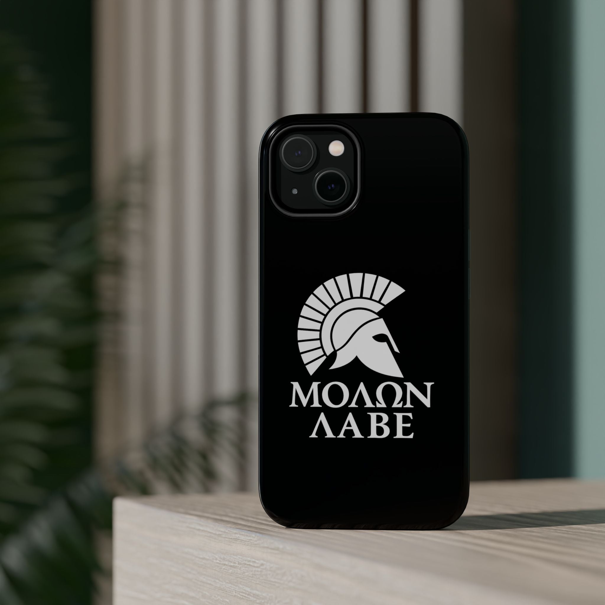 Molon Labe "Come and Take It!" in Greek Magnetic Impact-Resistant Cases