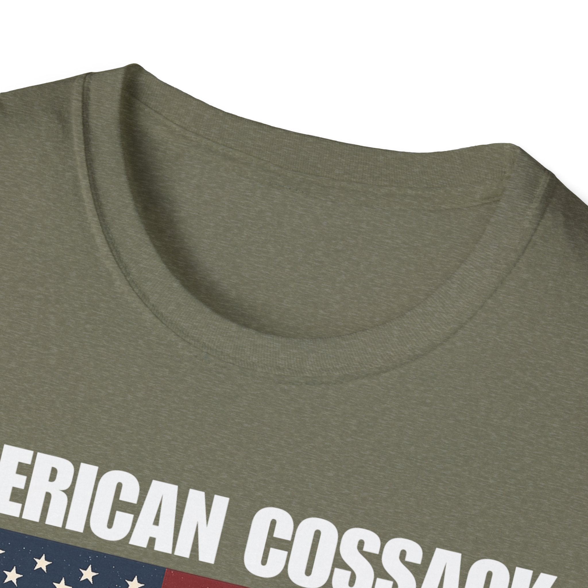 Patriotic American Cossack Softstyle T-Shirt