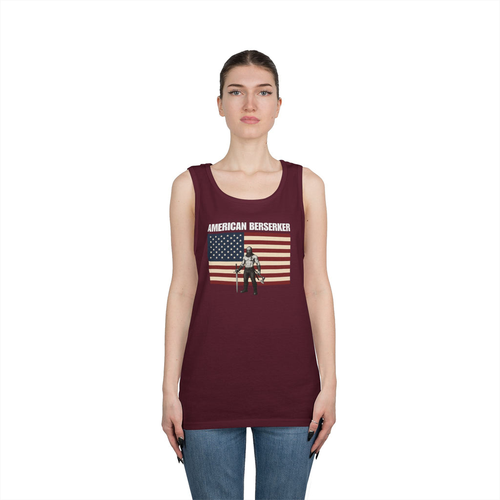 Bold American Berserker Heavy Cotton Tank Top