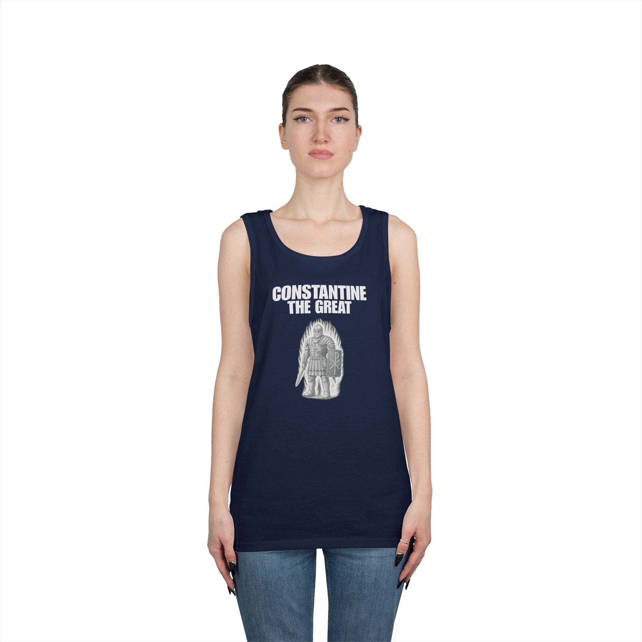 Constantine the Great Heavy Cotton Tank Top