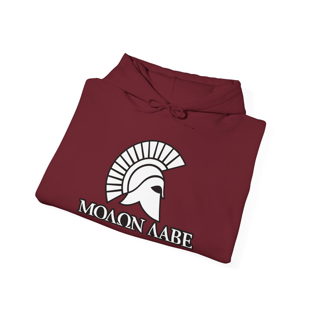 Molon Labe "Come and Take It!" in Greek Pull Over Hoodie Sweatshirt