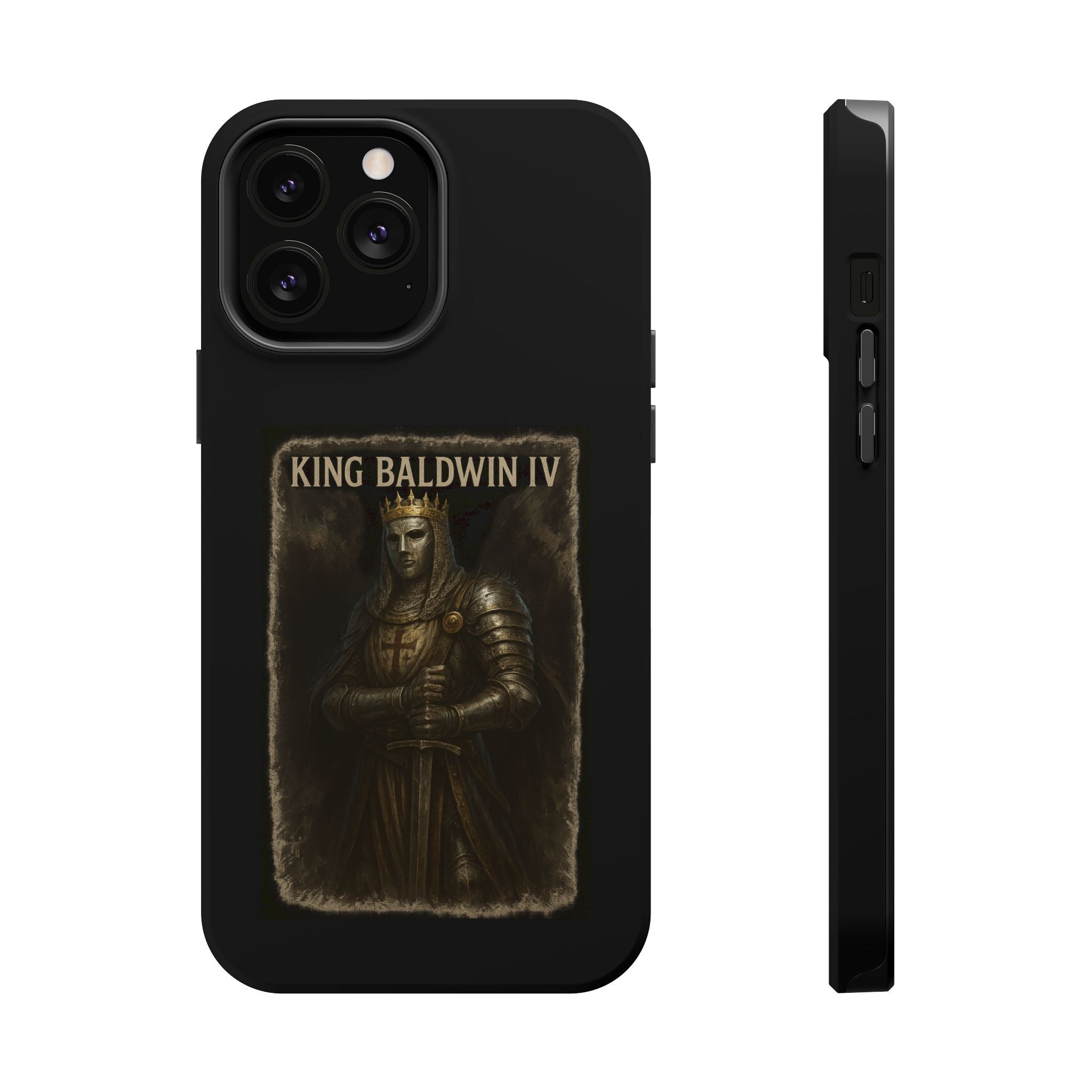 King Baldwin IV Impact-Resistant Magnetic Phone Case