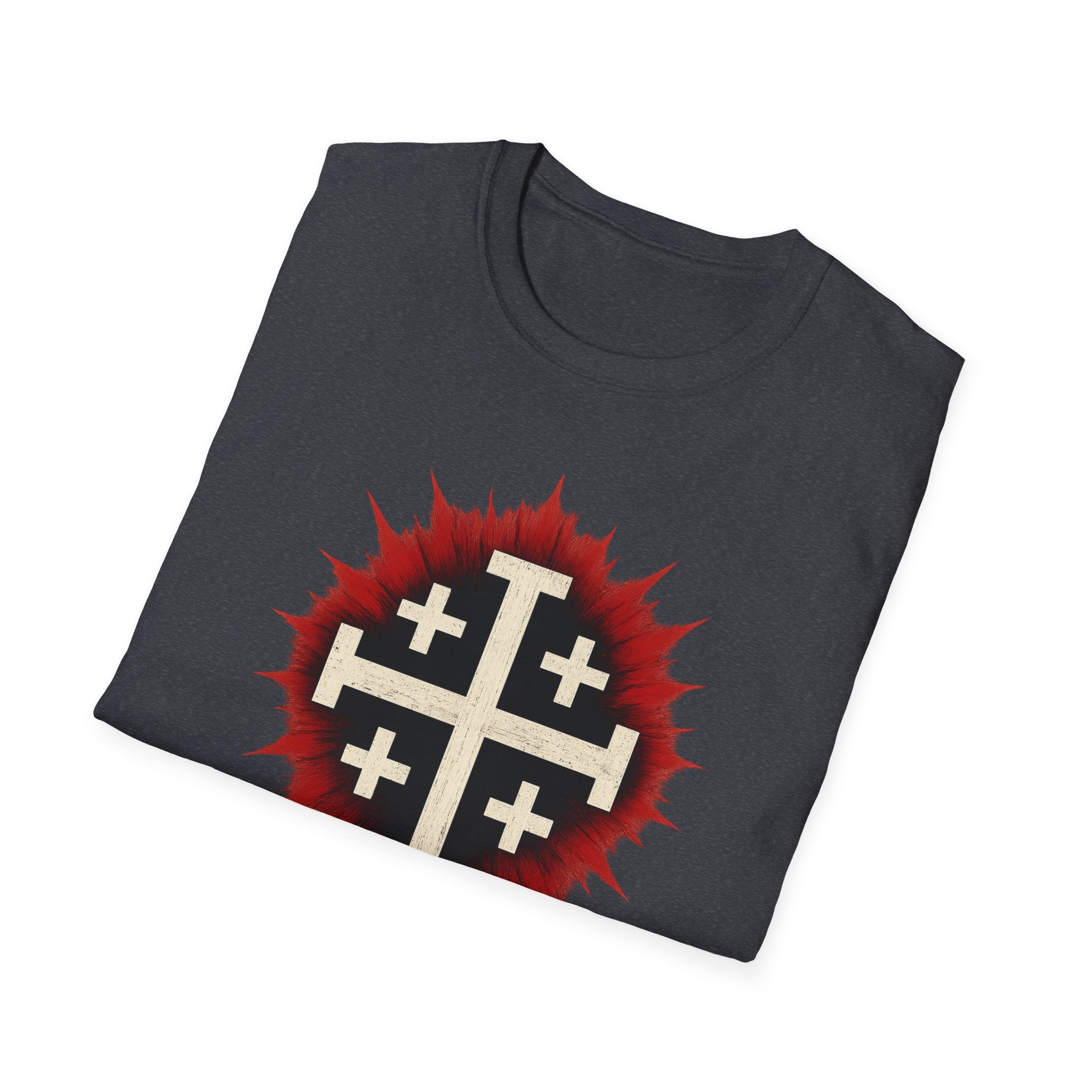 Bold Graphic Cross T-Shirt