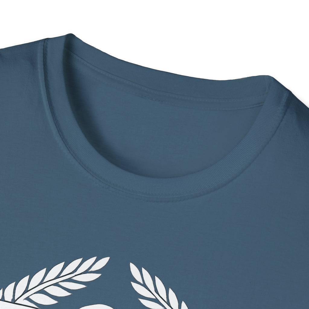 SPQR Roman Eagle White Design Softstyle T-Shirt