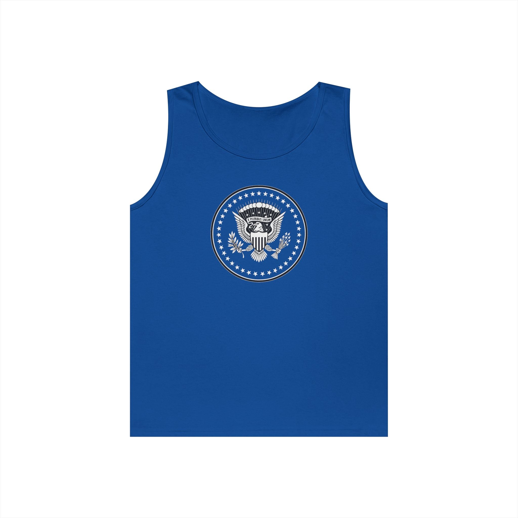 American Eagle Presidential Seal Transparent Design Unisex Heavy Cotton Tank Top