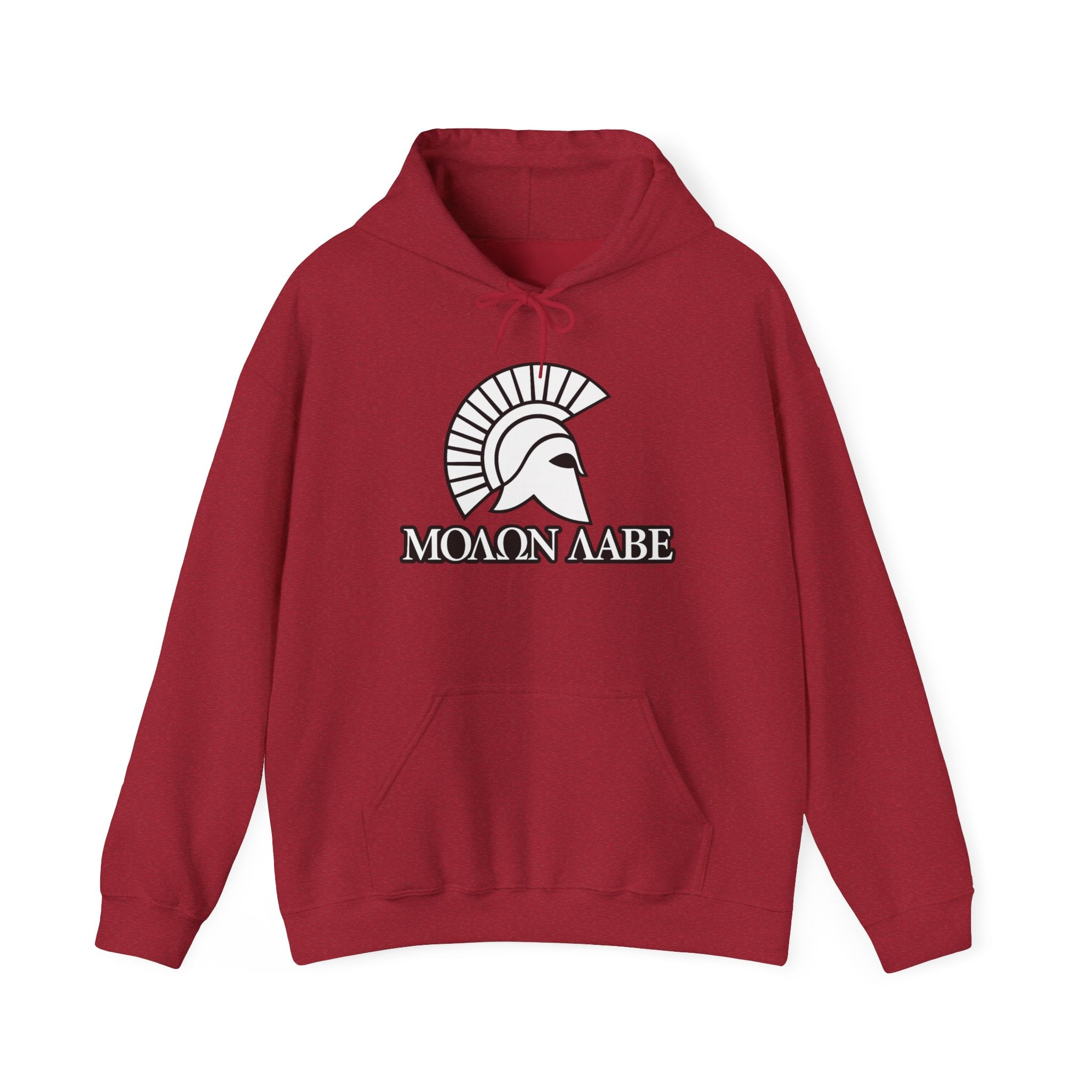 Molon Labe "Come and Take It!" in Greek Pull Over Hoodie Sweatshirt