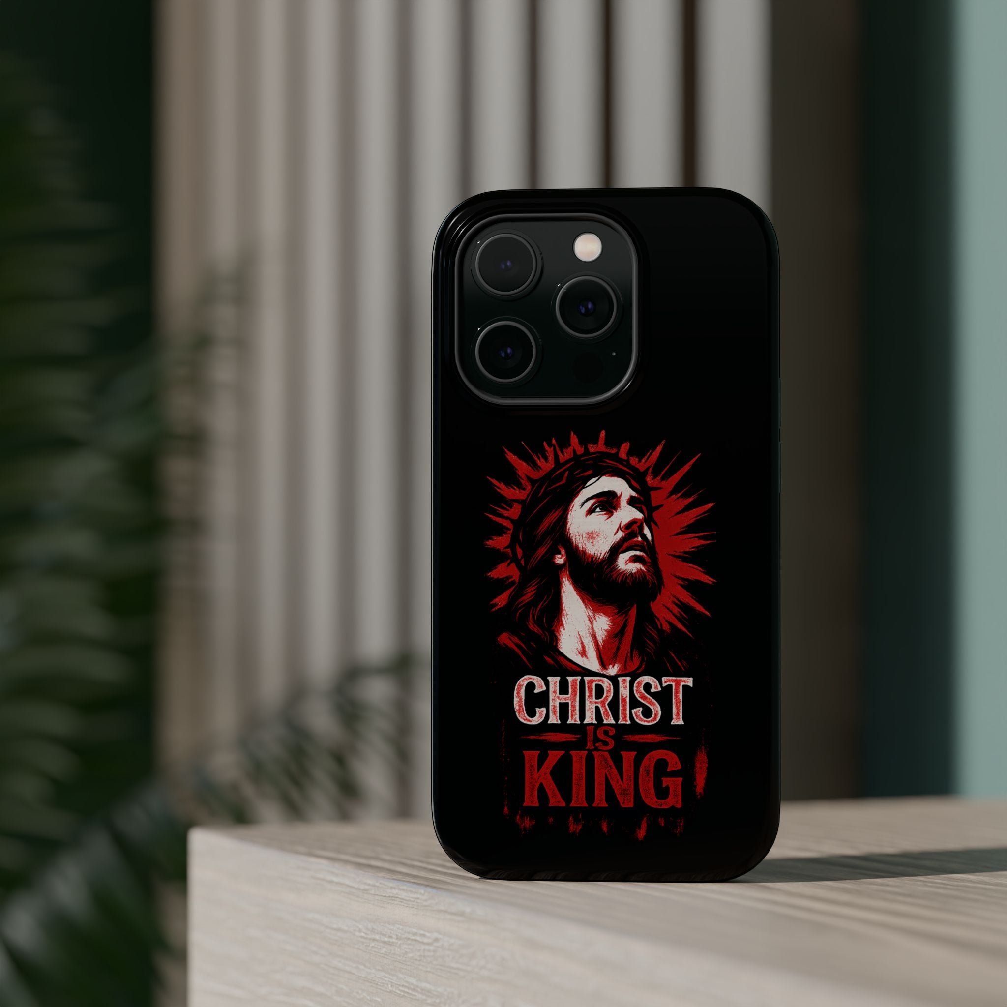 Christ is King Impact Resistant Magnetic Phone Case