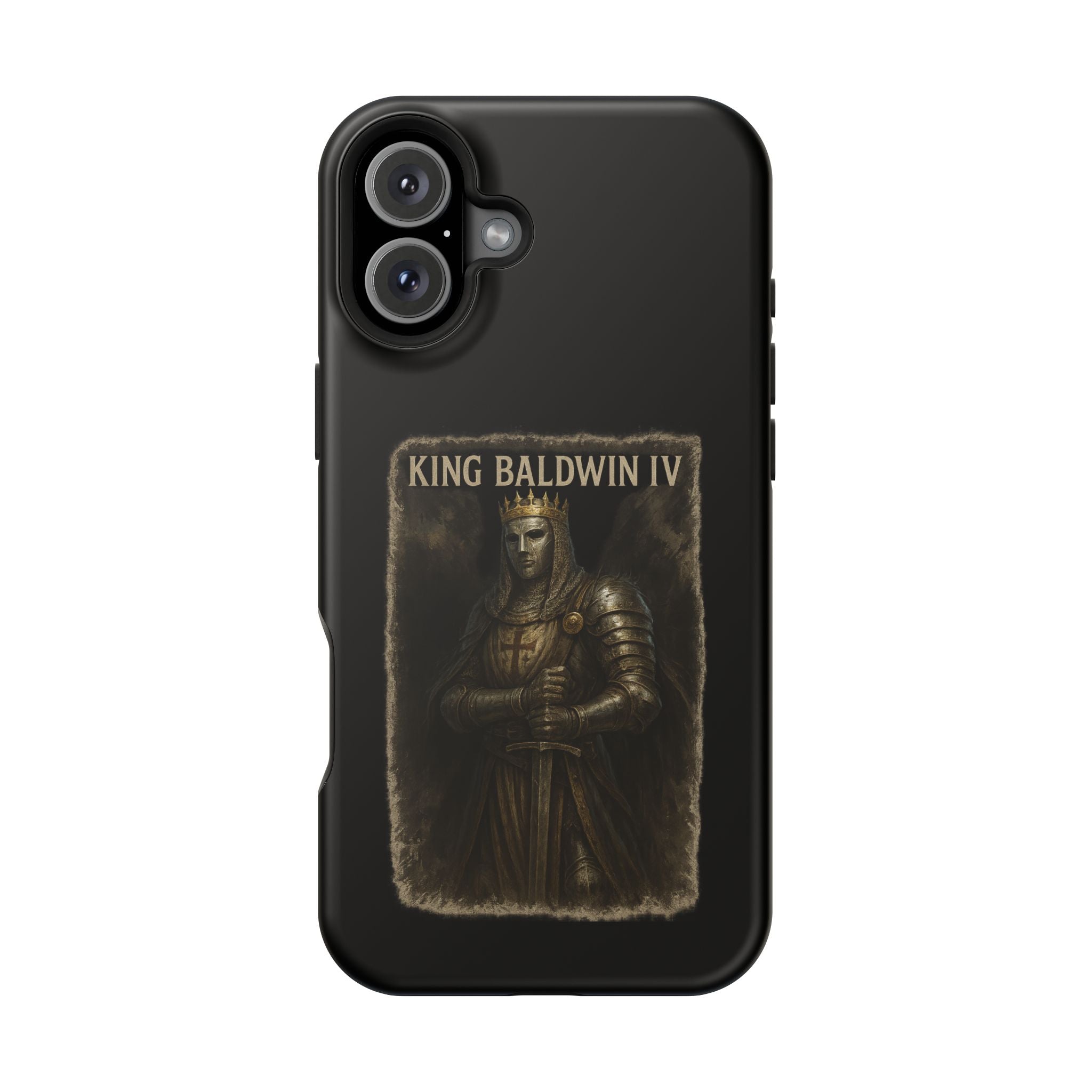 King Baldwin IV Impact-Resistant Magnetic Phone Case