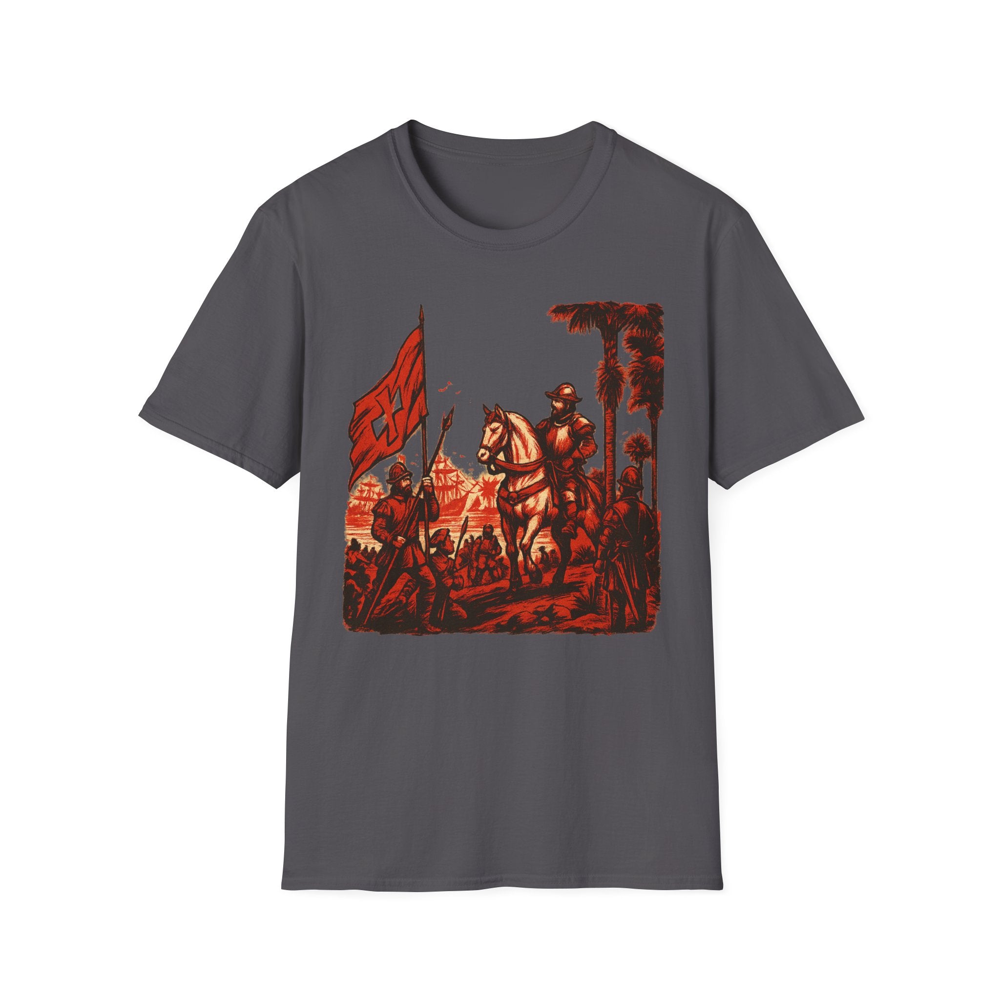 Vintage Conquistador Unisex Softstyle T-Shirt