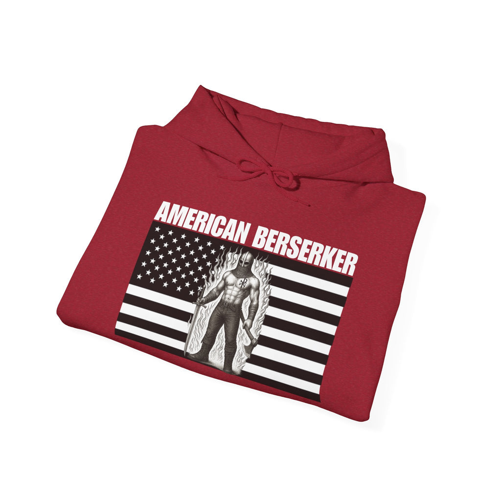American Berserker Pull Over Hoodie Sweatshirt