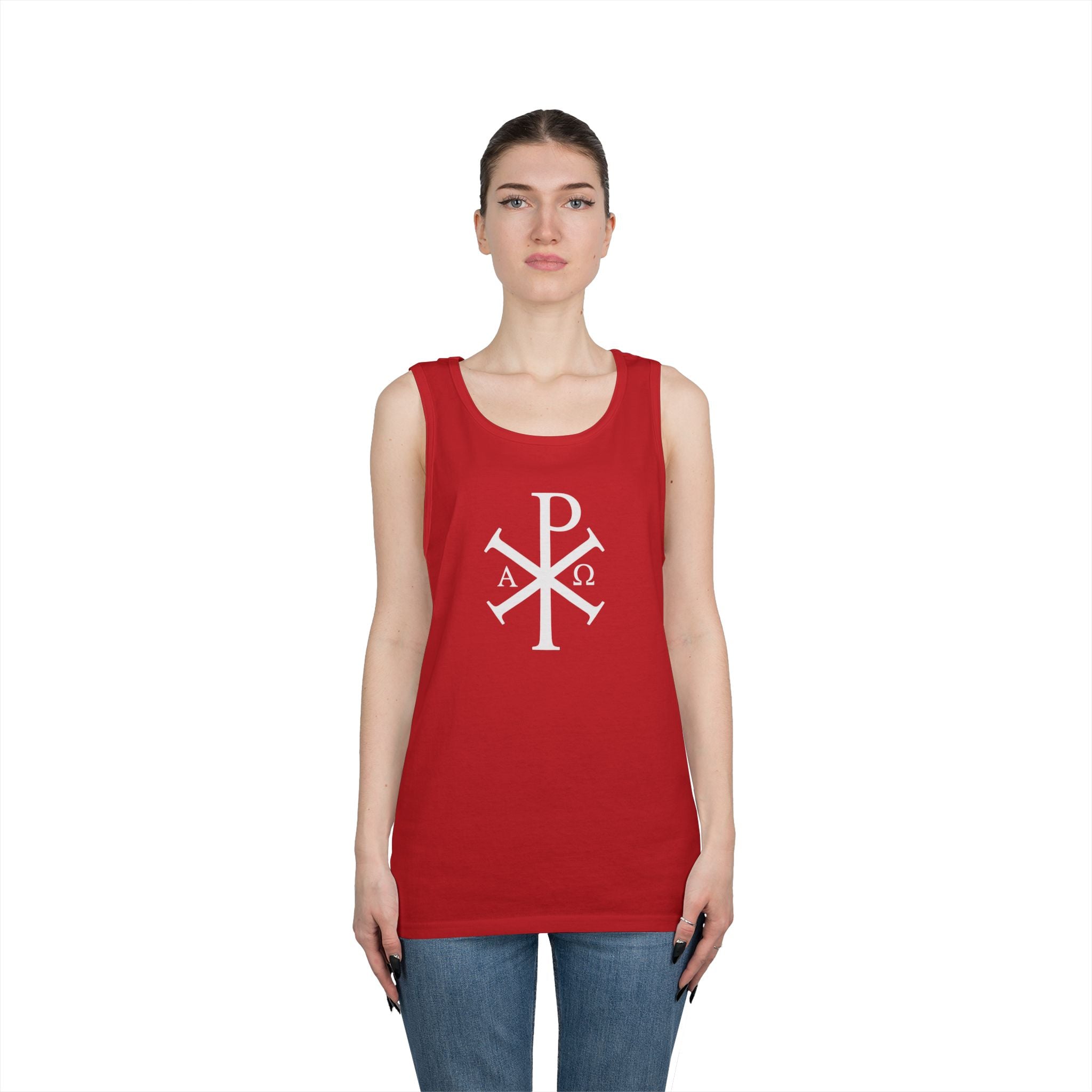 Pi Chi Rho Unisex Heavy Cotton Tank Top