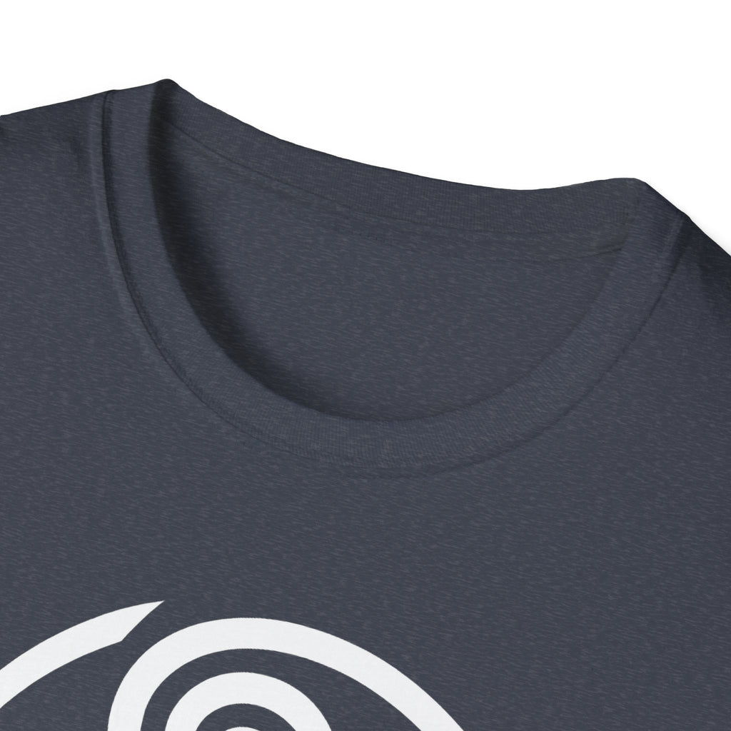 Celtic Spiral Triskele Symbol Alt Design White Unisex Tank Top