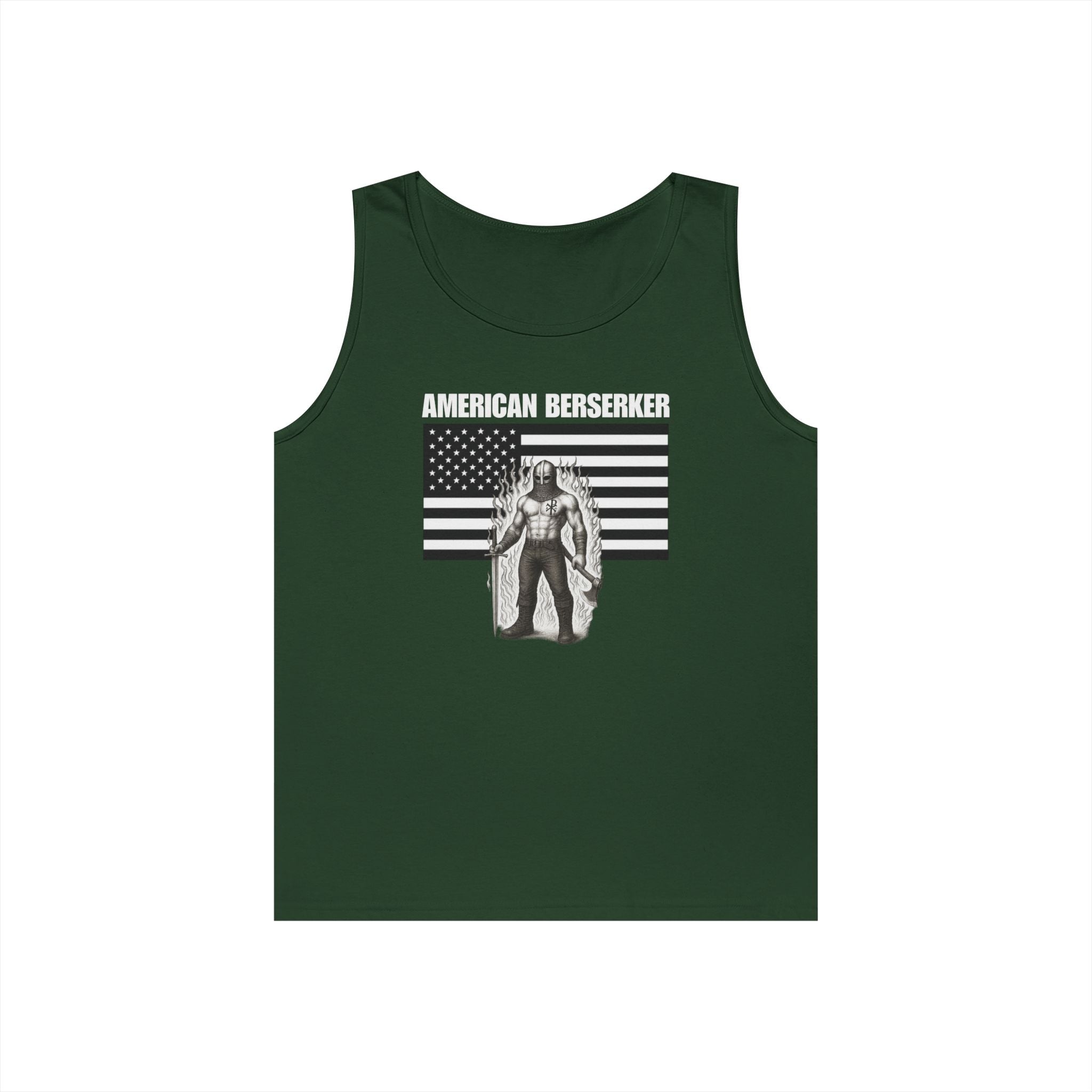 American Berserker Alt Design 3 Heavy Cotton Tank Top