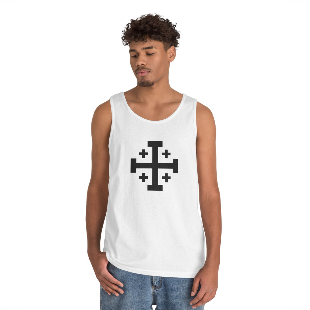 Cross of Jerusalem Unisex Graphic Tank Top