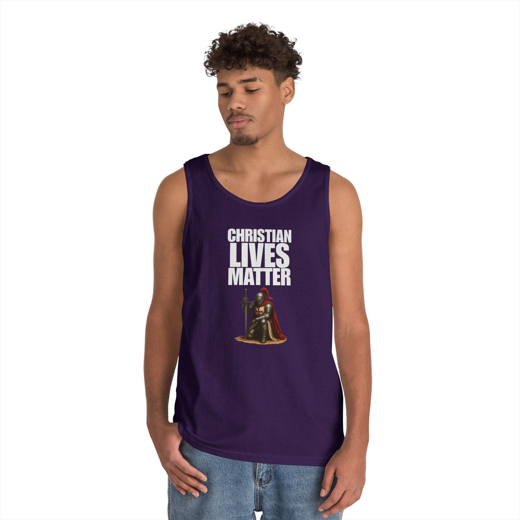 Christian Lives Matter Crusader Tank Top