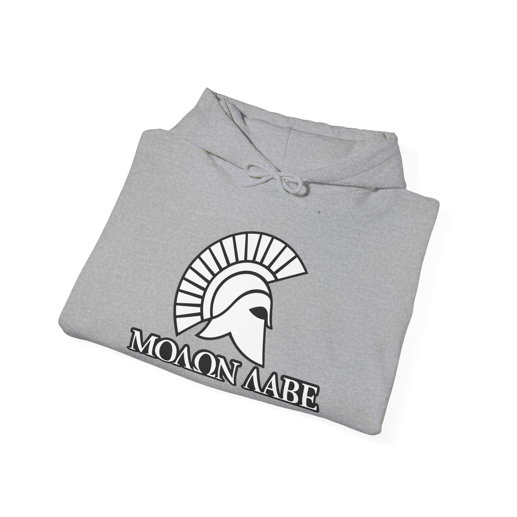 Molon Labe "Come and Take It!" in Greek Pull Over Hoodie Sweatshirt