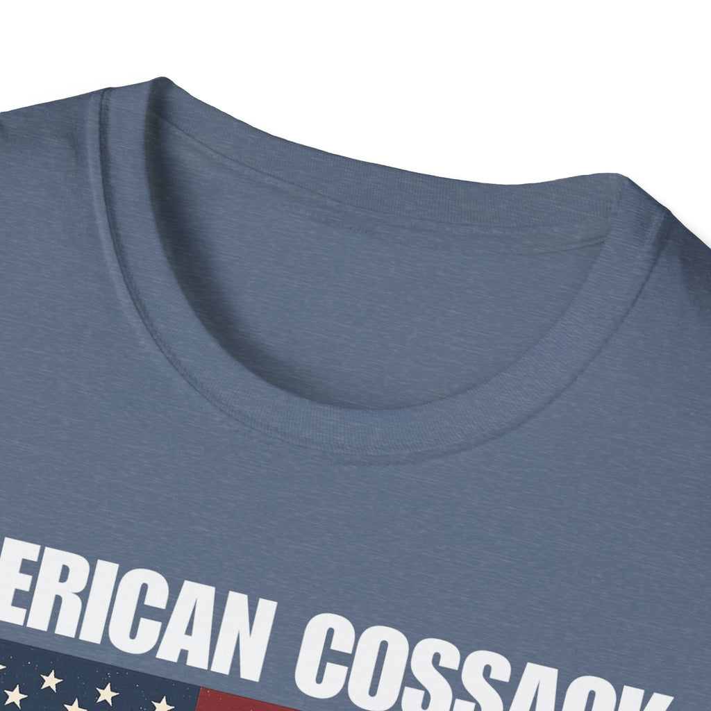 Patriotic American Cossack Softstyle T-Shirt