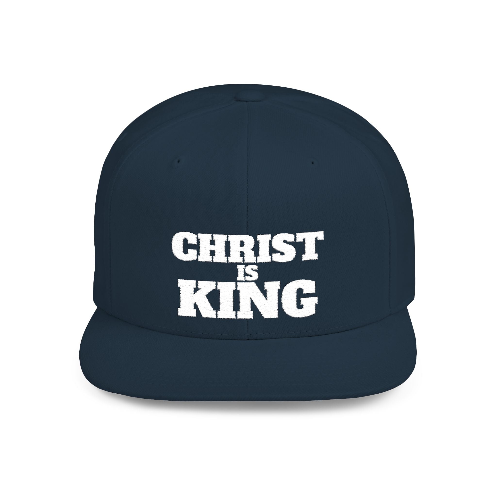 Christ is King Snapback Hat, Christ is King Flat Bill Cap