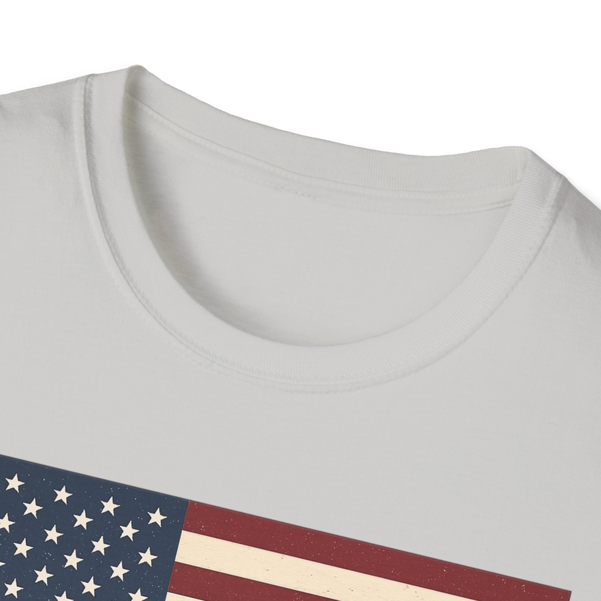 American Flag Softstyle Cotton Shirt T-Shirt