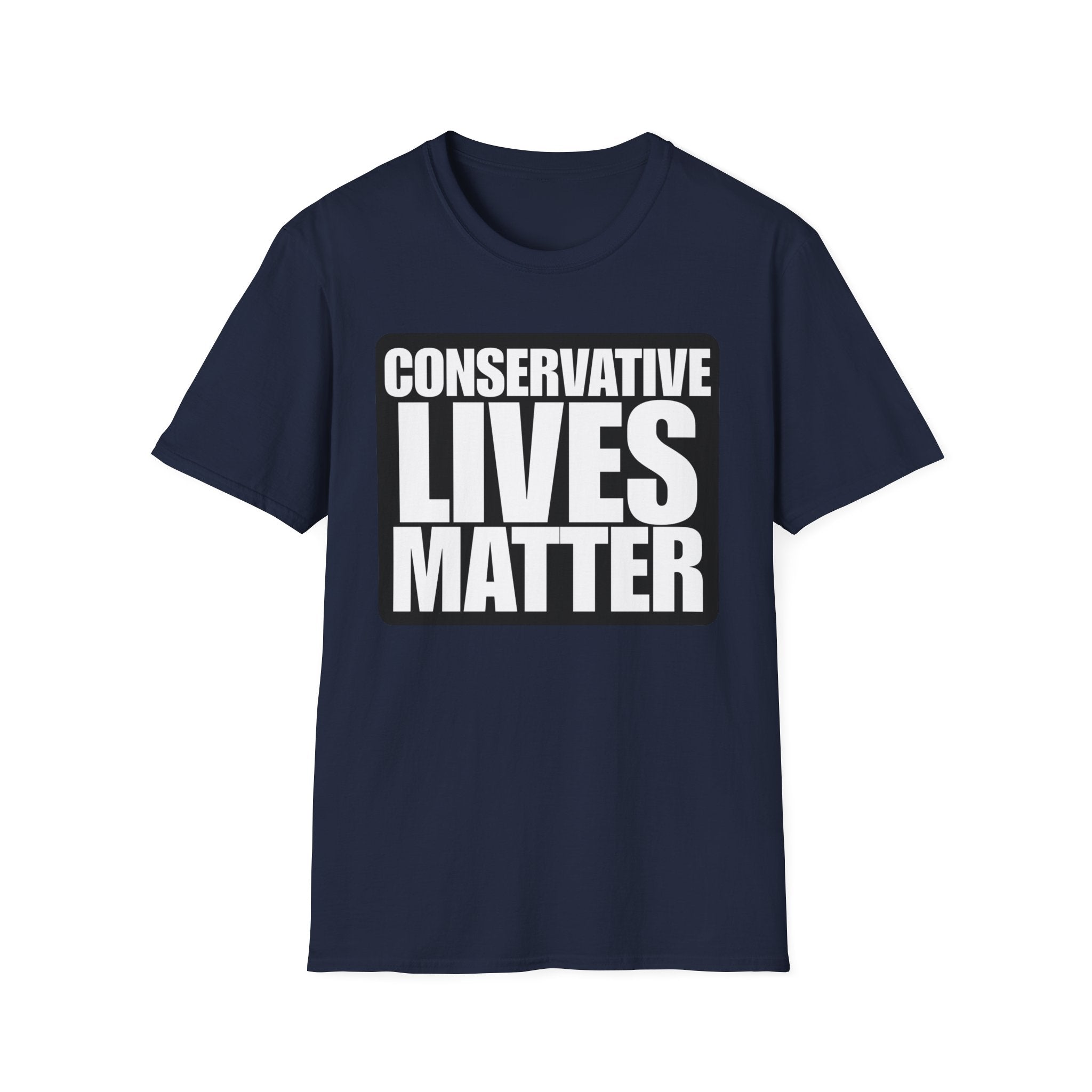 Conservative Lives Matter Alt Design Graphic Cotton T-Shirt