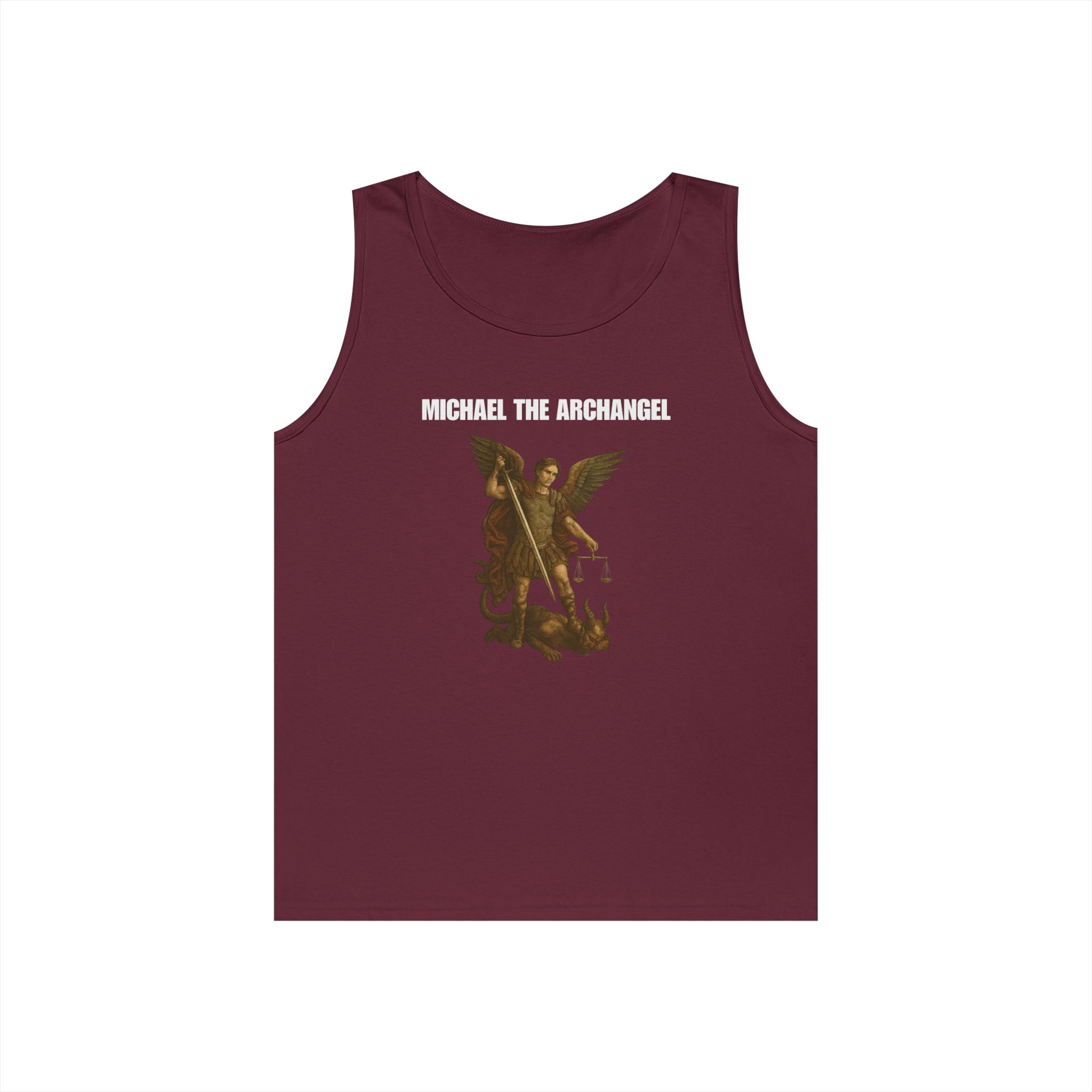 Michael The Arch Angel Heavy Cotton Tank Top