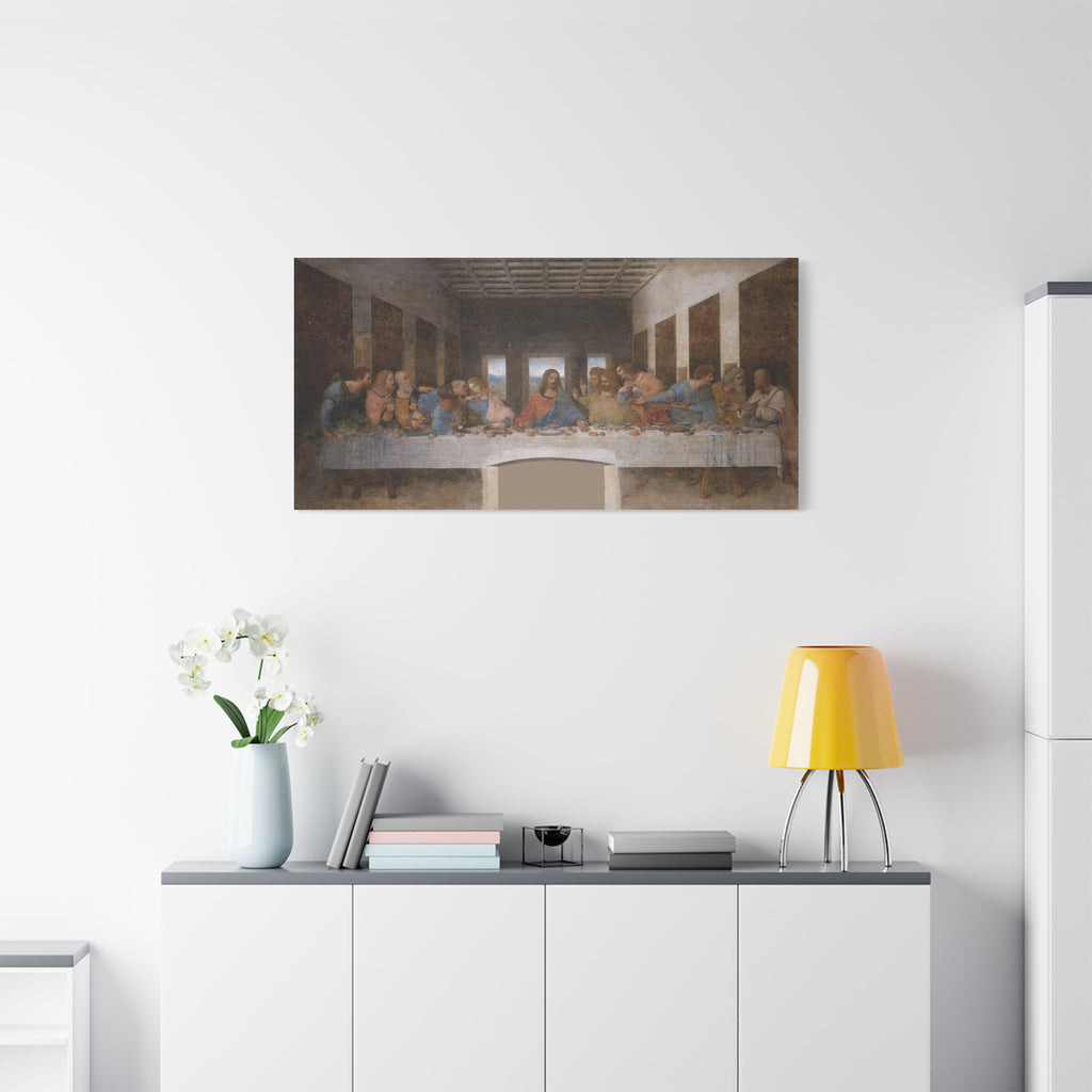 The Last Supper Canvas Religious Wall Art Print, Matte Canvas, Home Decoration, Gift for Art Lovers