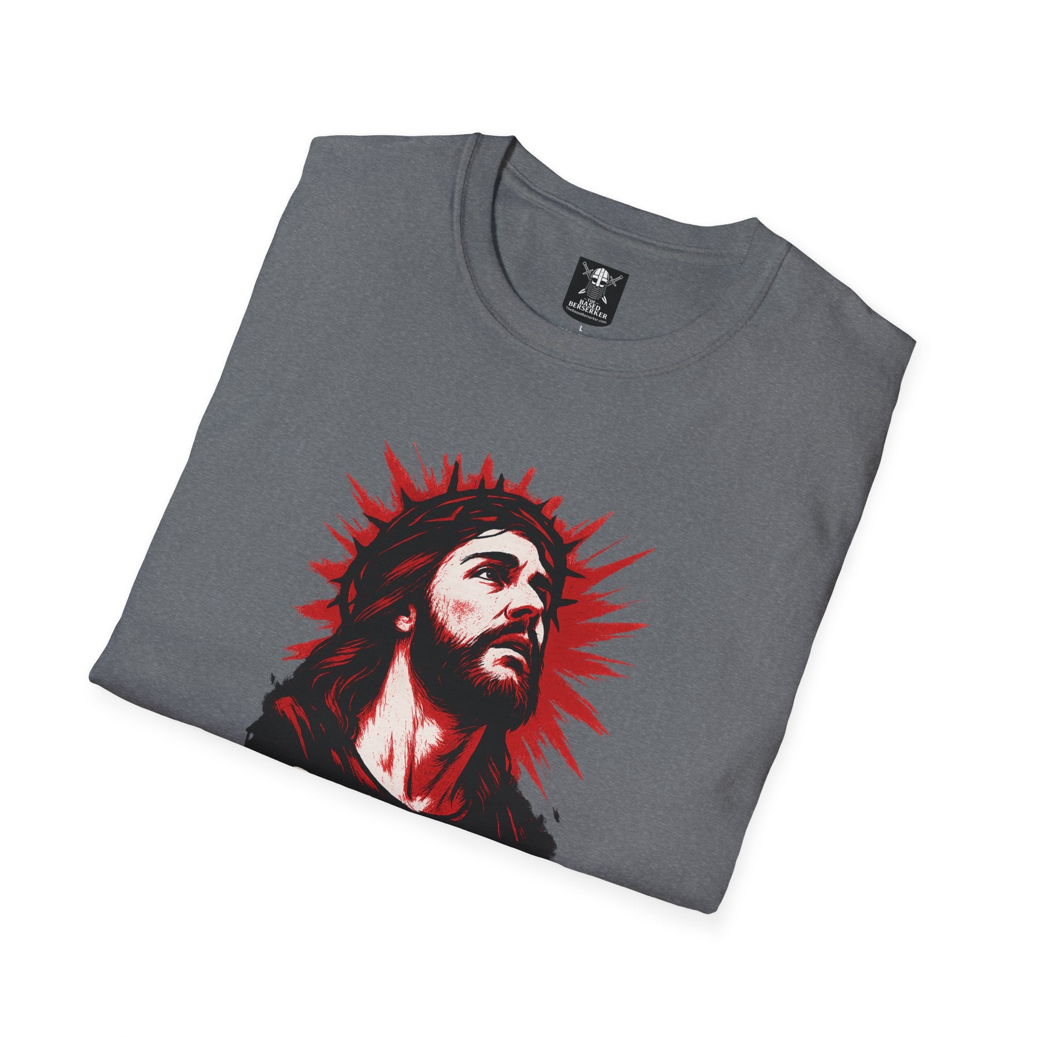 Christ is King Unisex Softstyle T-Shirt, Christian Tee