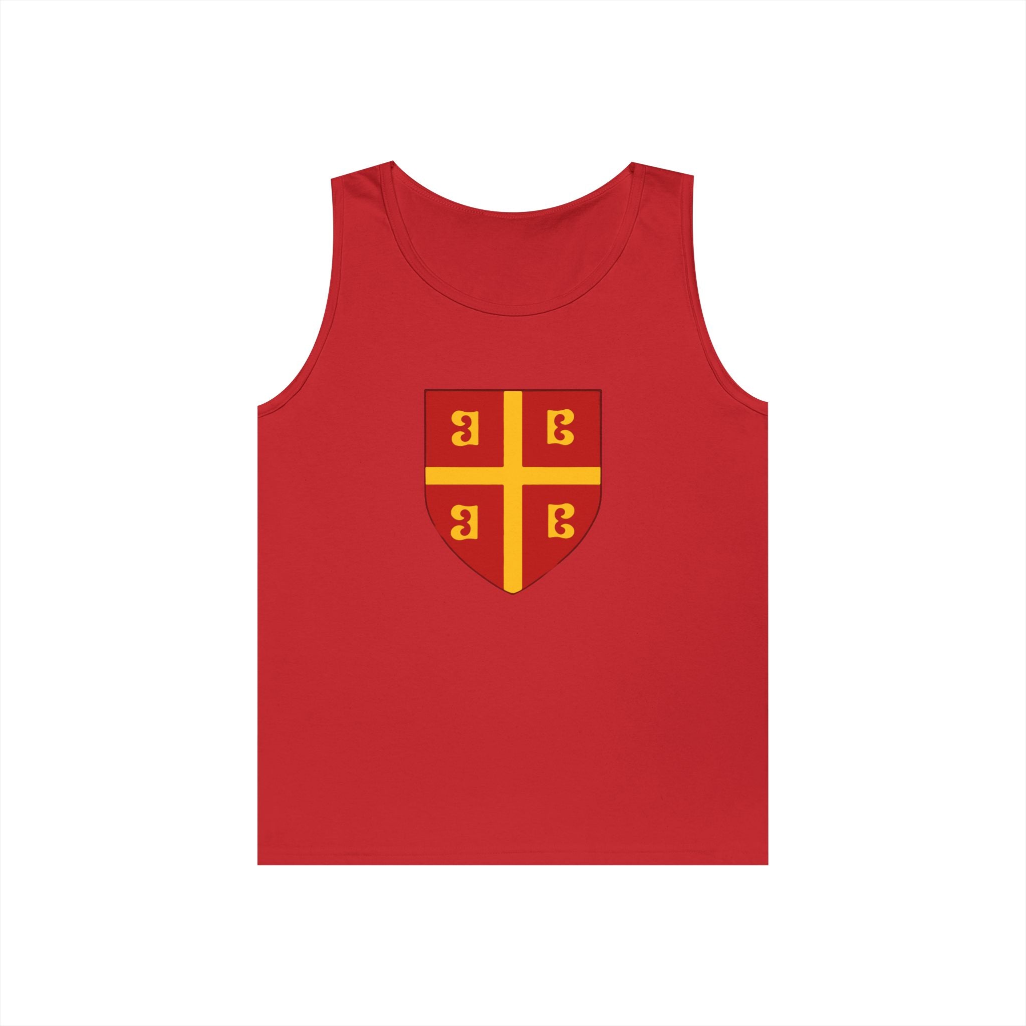 Byzantine Shield Crest Unisex Heavy Cotton Tank Top