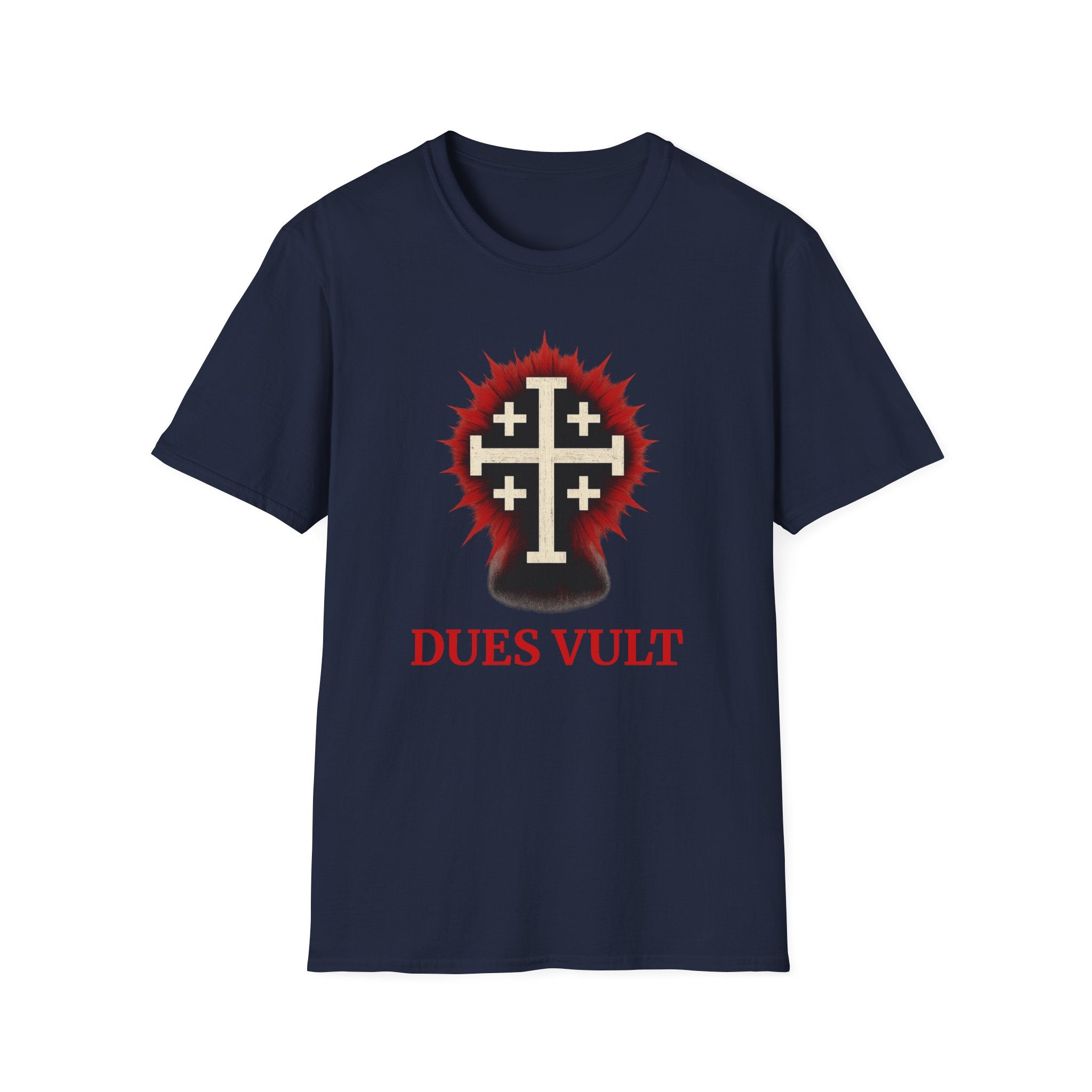 Dues Vult Unisex Softstyle Graphic T-Shirt