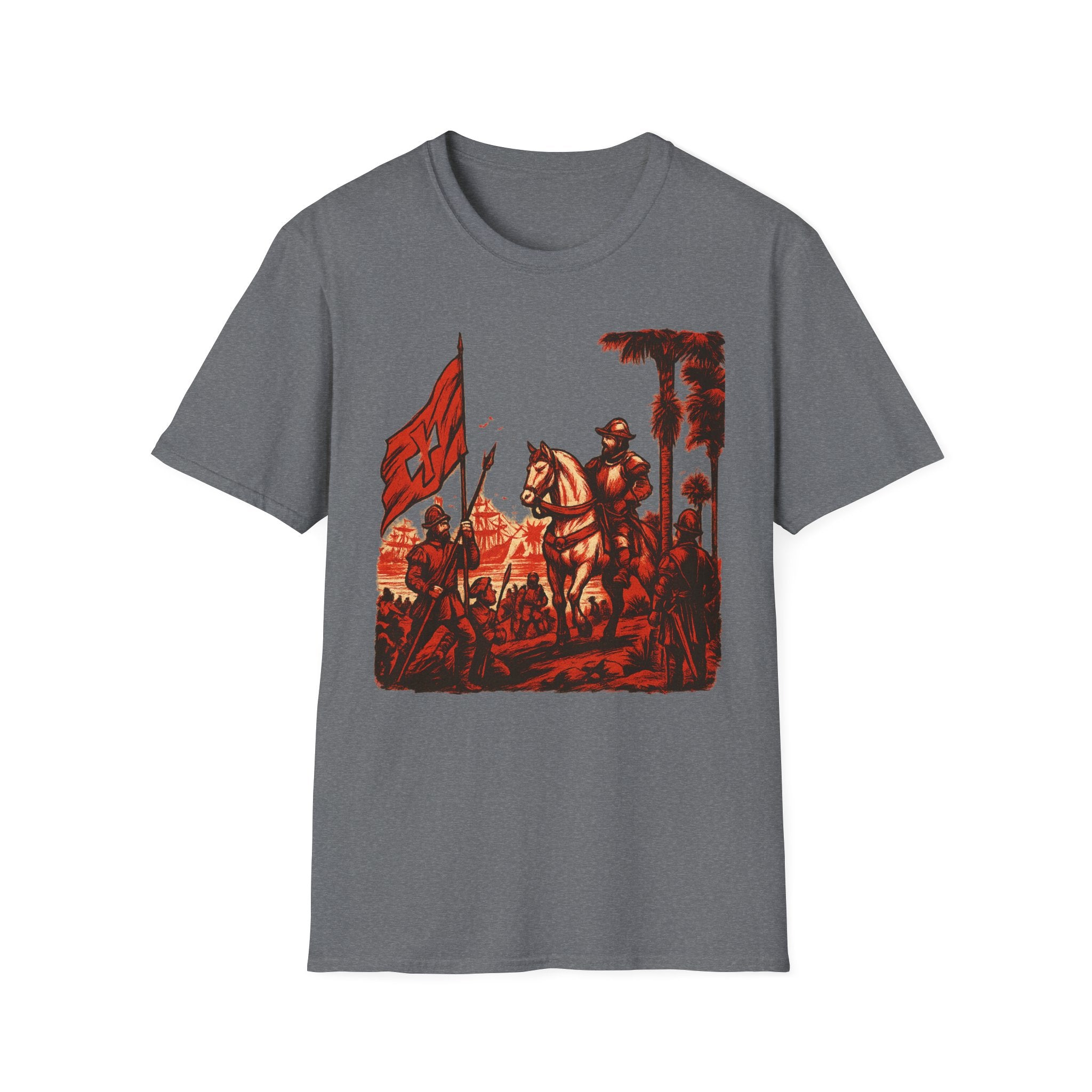 Vintage Conquistador Unisex Softstyle T-Shirt