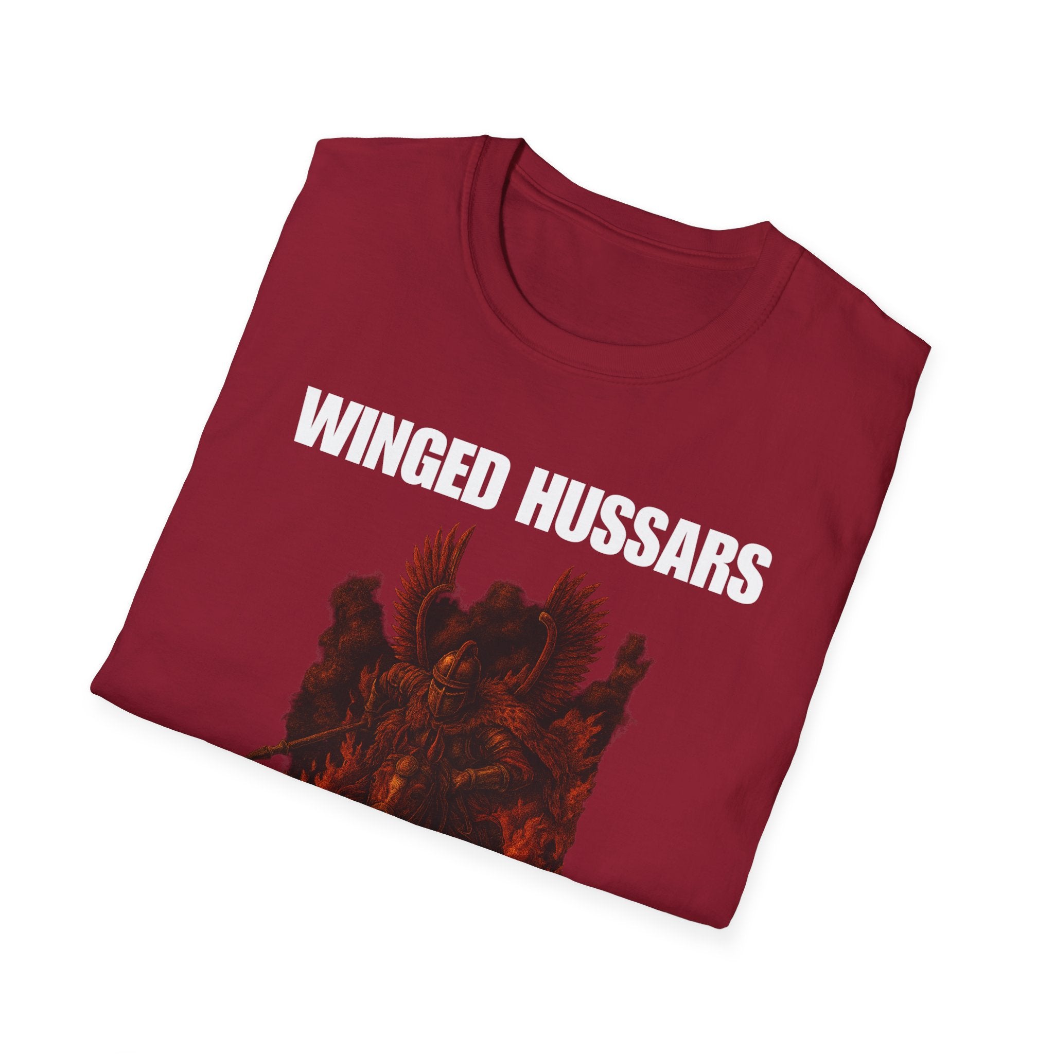 Winged Hussars Fiery Softstyle Cotton Shirt T-Shirt