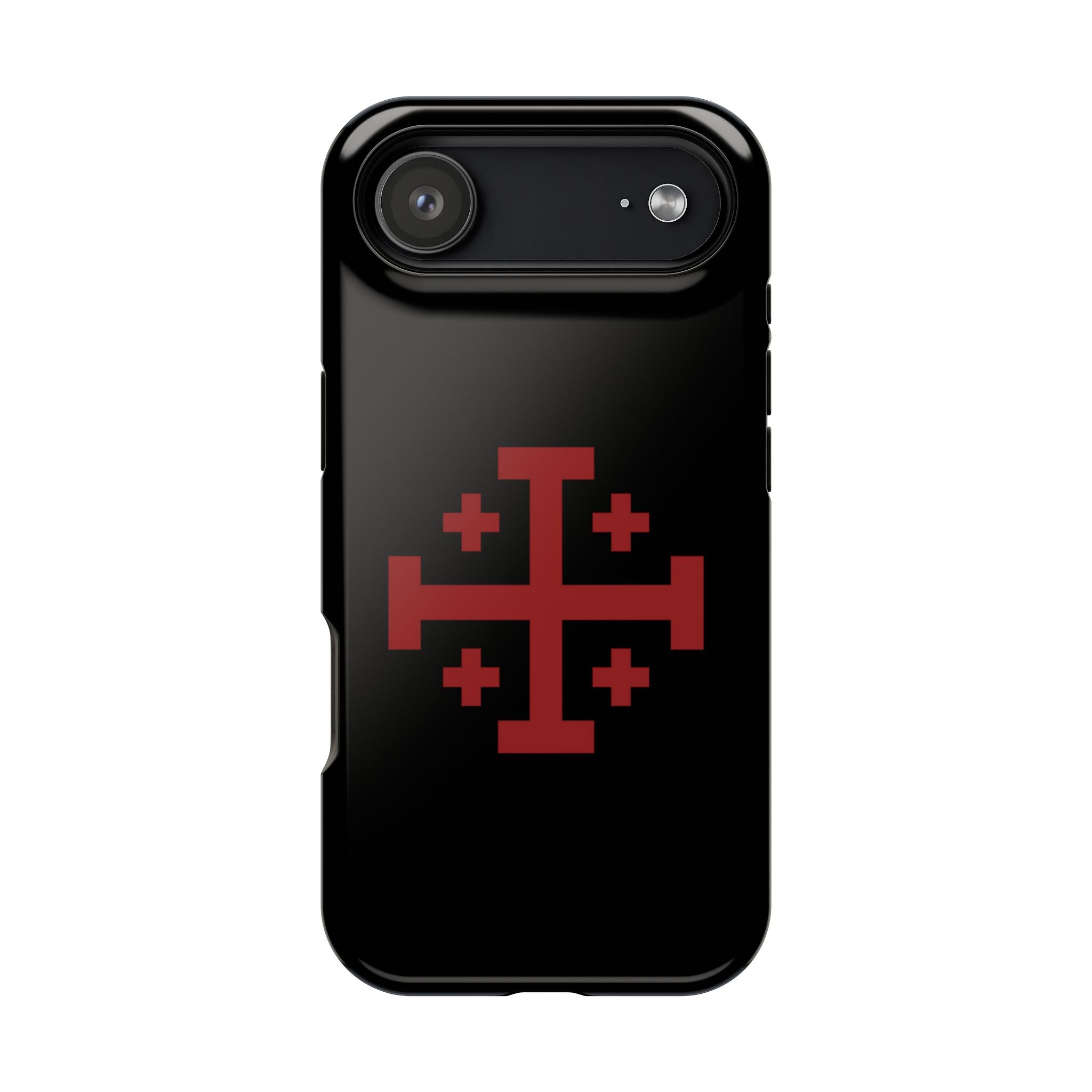 Cross Of Jerusalem Red Design Magnetic Impact-Resistant Cases