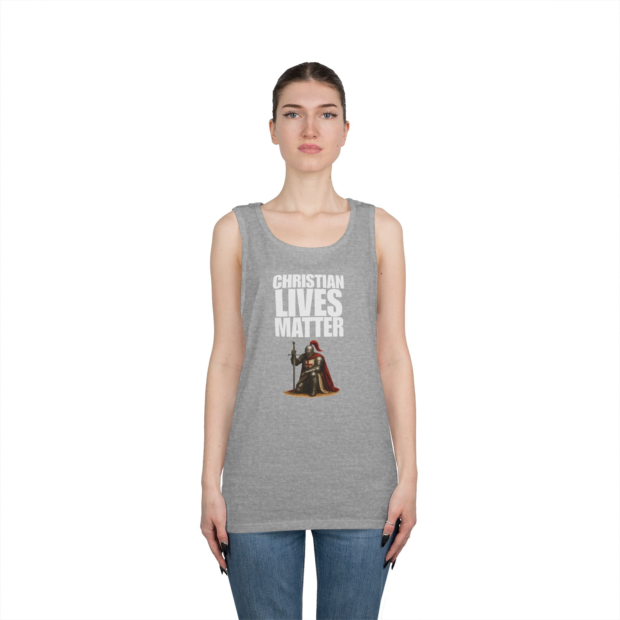 Christian Lives Matter Crusader Tank Top